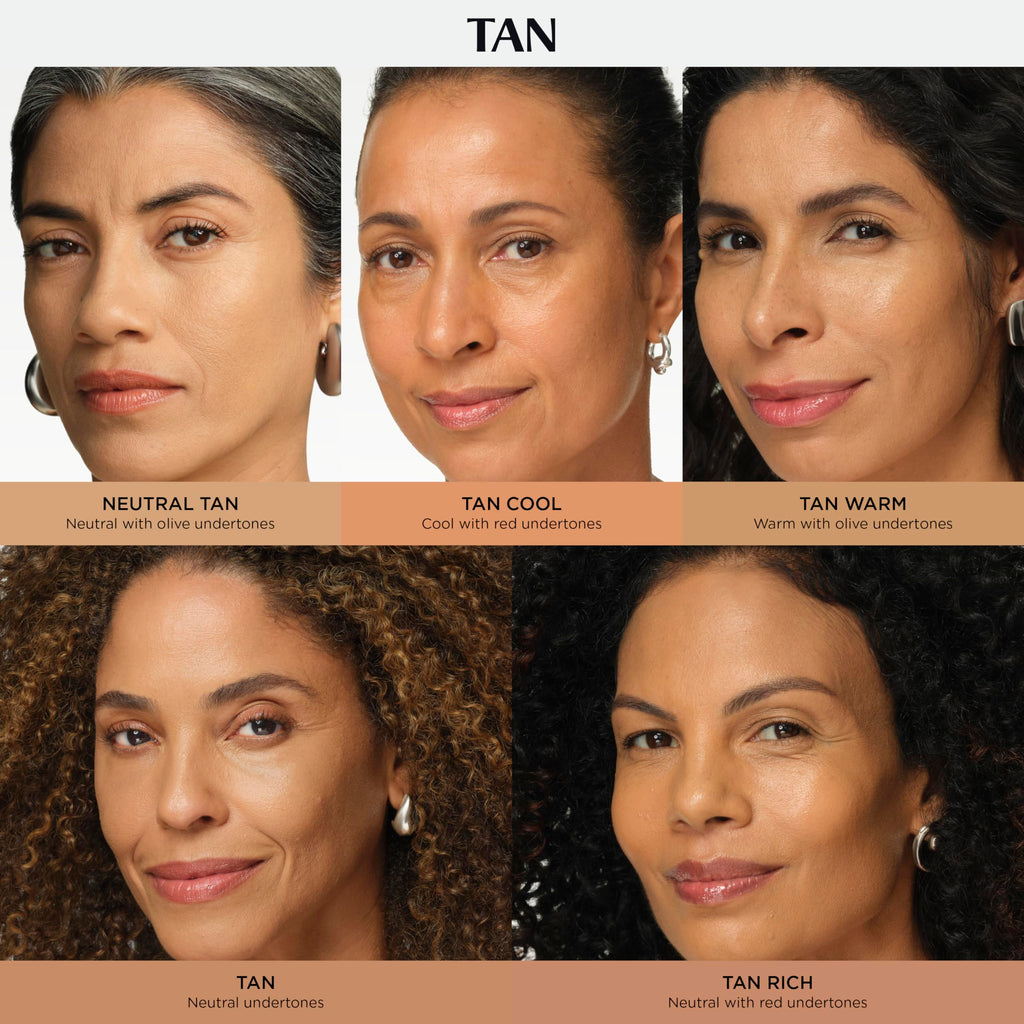 IT Cosmetics CC+ Cream Travel Tan Cool – Full Coverage SPF 50+ Foundation + Hydrating Serum (0.4 oz)