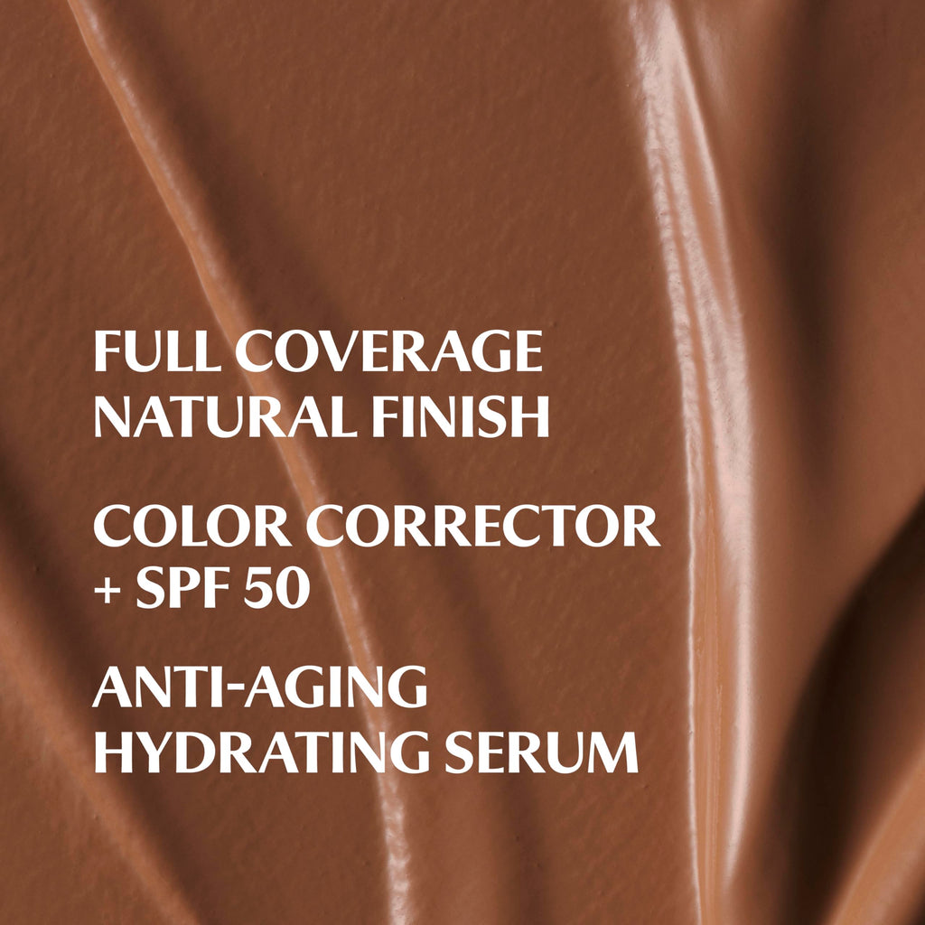 IT Cosmetics CC+ Cream Travel Deep Bronze SPF 50+ | Full Coverage Foundation + Anti-Aging Serum