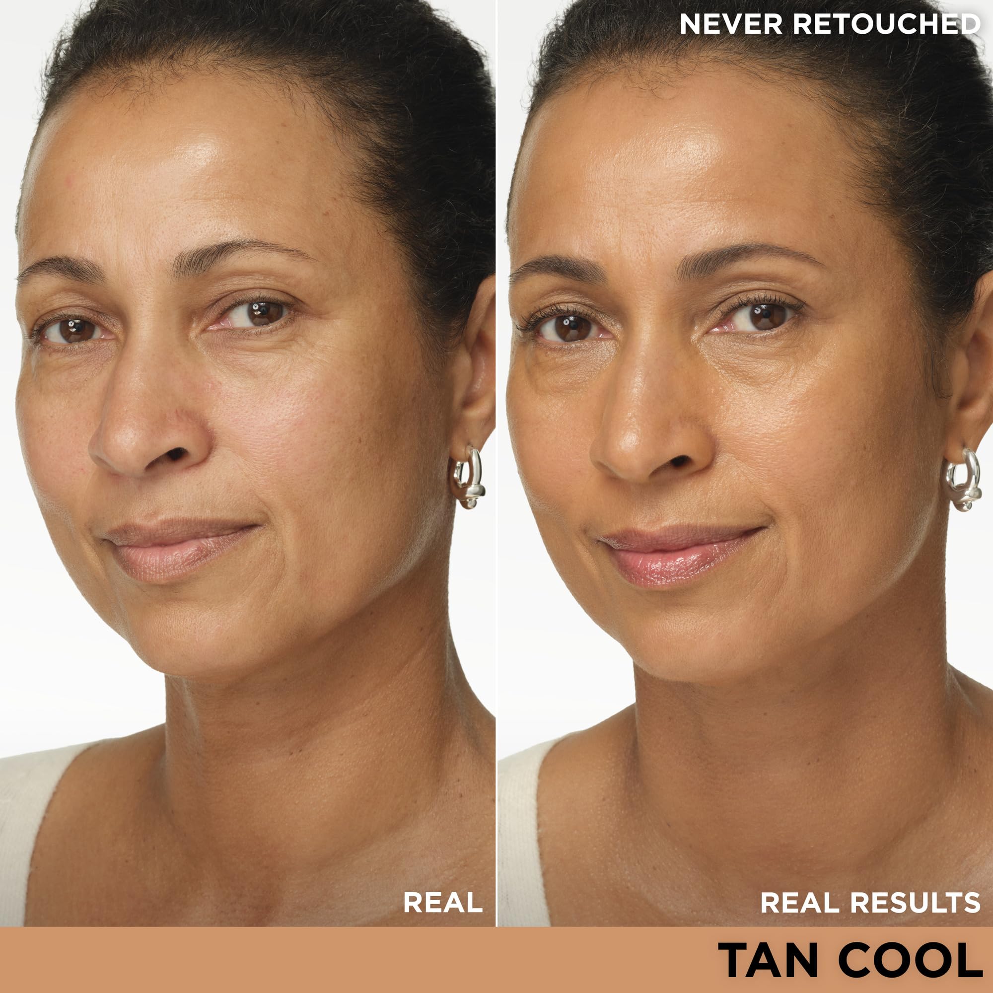 IT Cosmetics CC+ Cream Travel Tan Cool – Full Coverage SPF 50+ Foundation + Hydrating Serum (0.4 oz)