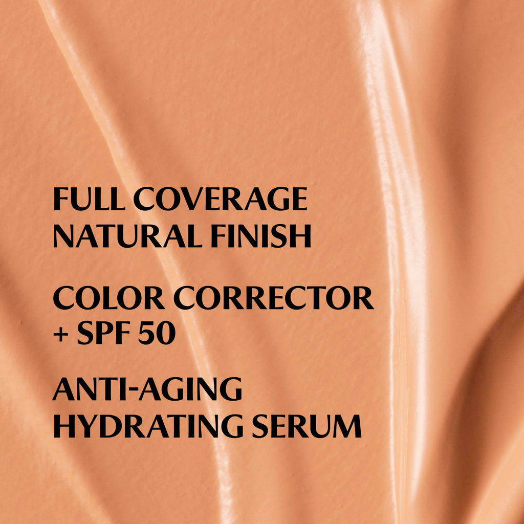 IT Cosmetics CC+ Cream Travel Tan Cool – Full Coverage SPF 50+ Foundation + Hydrating Serum (0.4 oz)