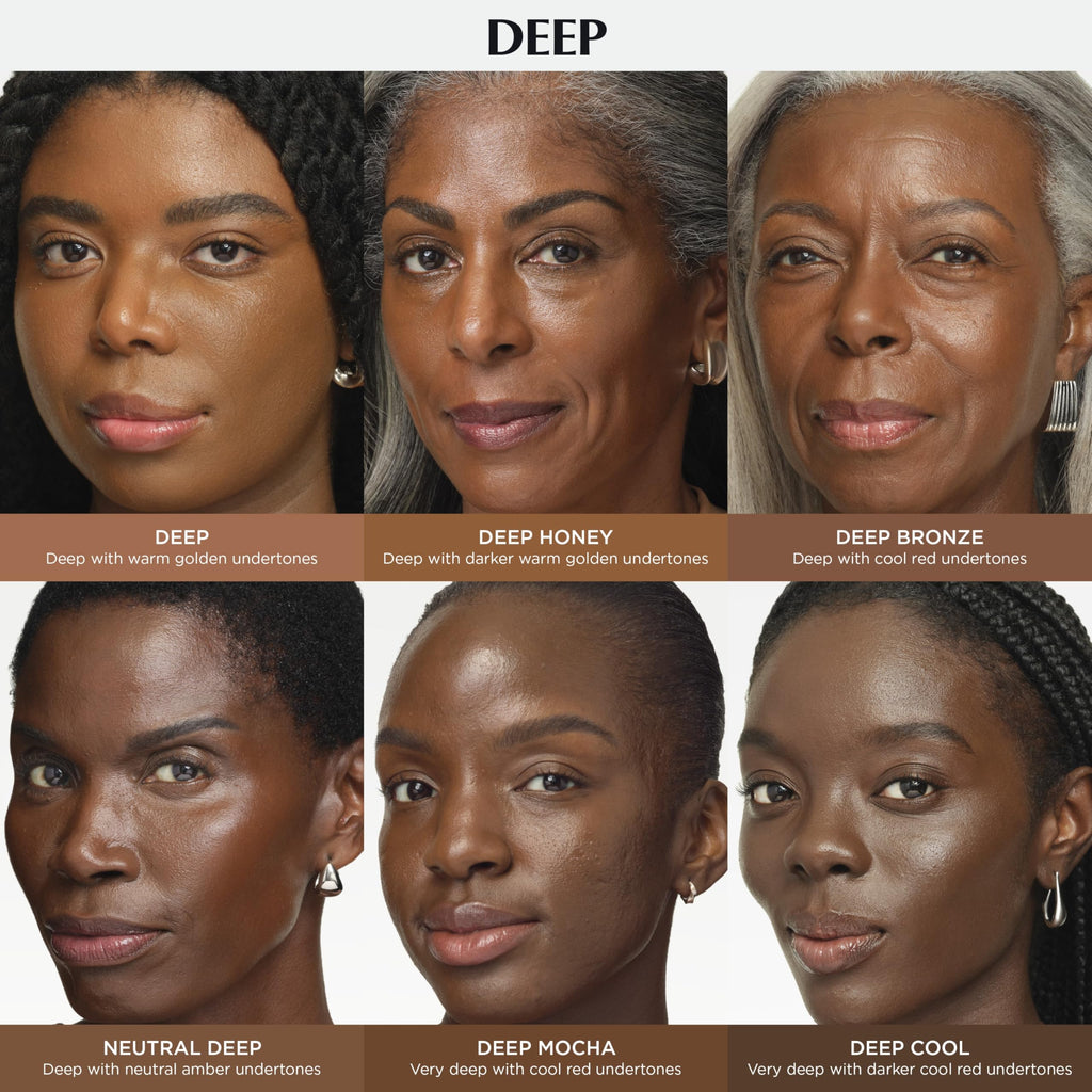 IT Cosmetics CC+ Nude Glow Deep Mocha – Medium Coverage Foundation Tint with SPF 40