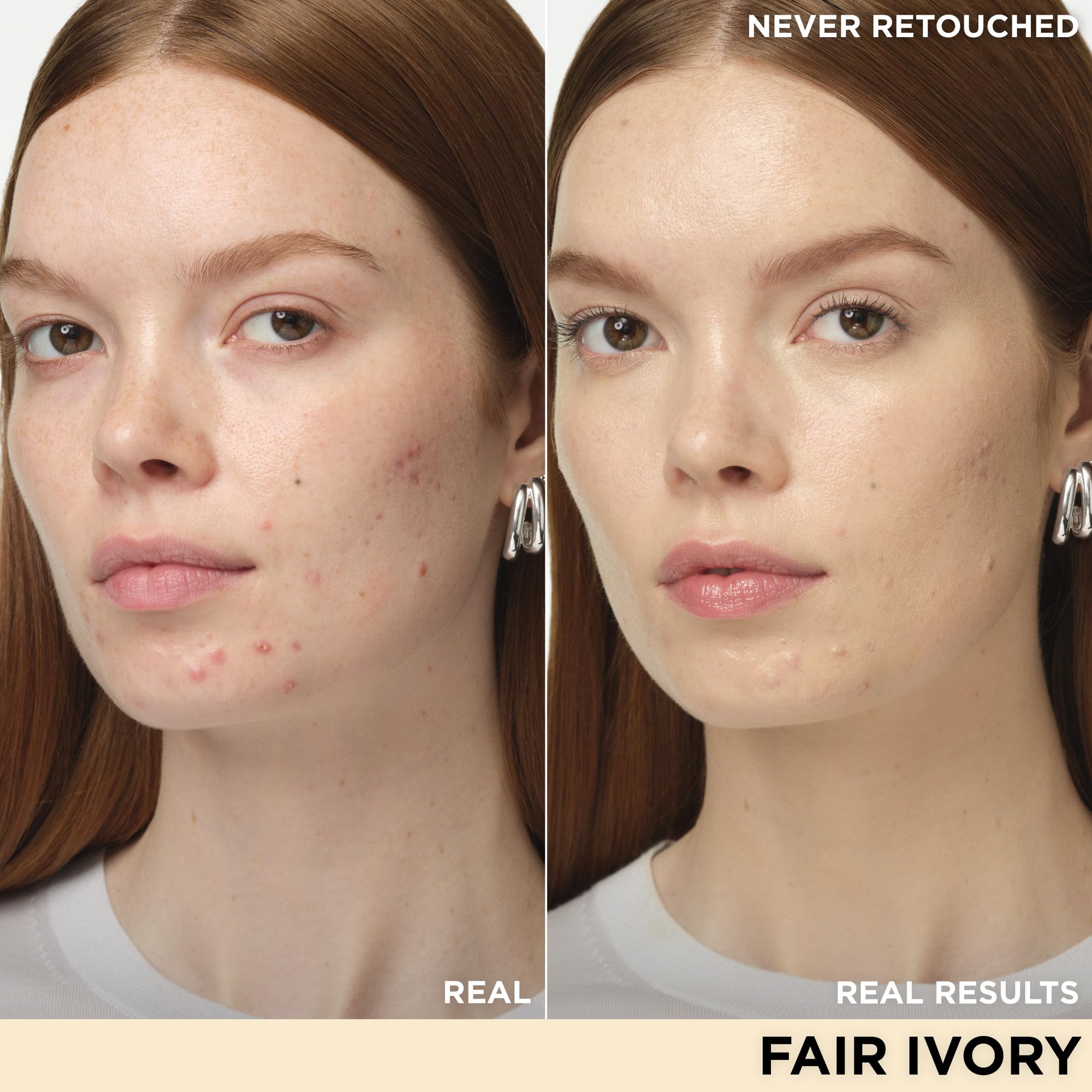 IT Cosmetics CC+ Nude Glow Fair Ivory — SPF 40 Medium Coverage Skin Tint with 2% Niacinamide + Hyaluronic Acid