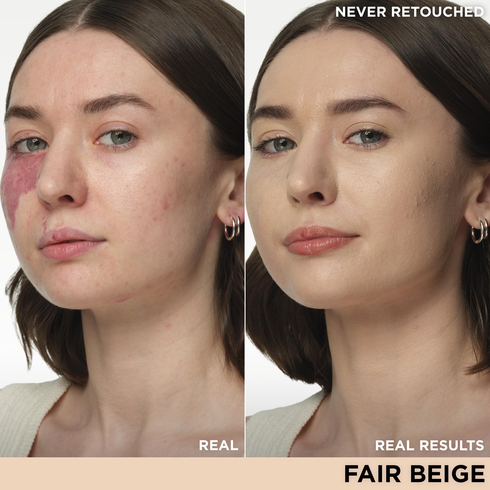 IT Cosmetics CC+ Cream (Fair Beige) – Full Coverage Foundation with SPF 50+, Hydration & Anti-Aging Serum
