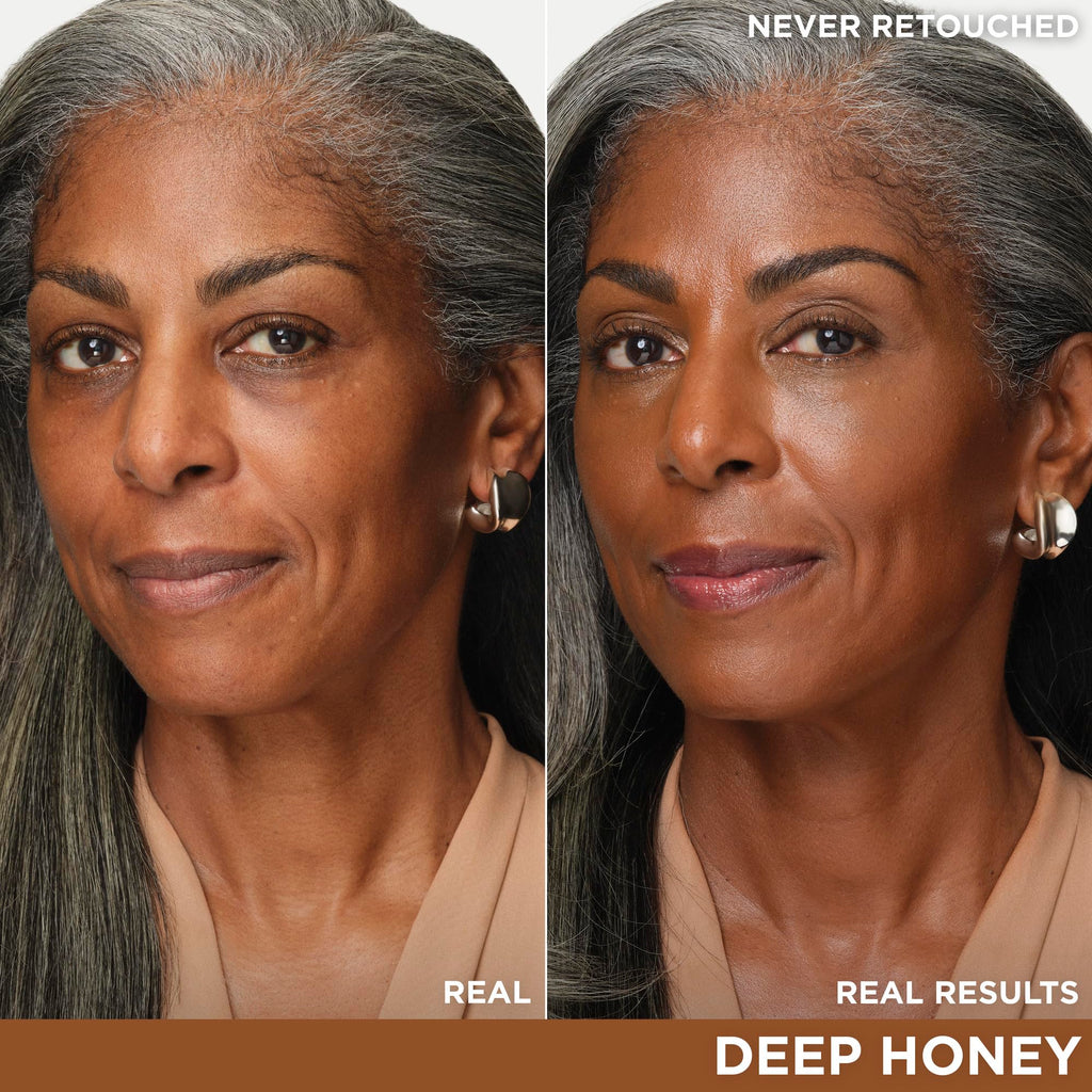 IT Cosmetics CC+ Cream Travel (Deep Honey) – Full-Coverage SPF 50+ Foundation with Hydrating Serum