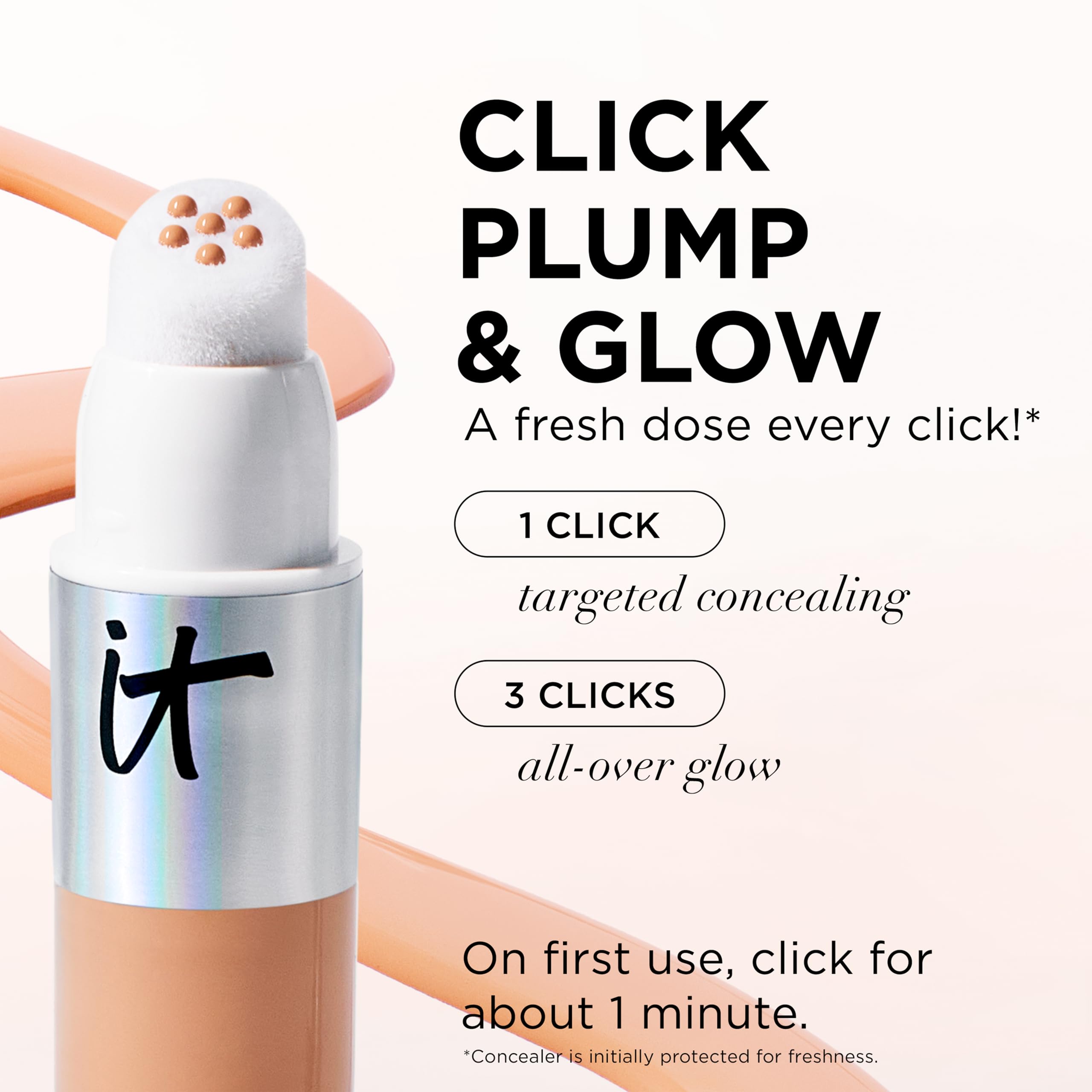 IT Cosmetics Do It All Radiant Concealer — Deepest Warm, 0.2 oz | Creaseless Medium Coverage & Hydration