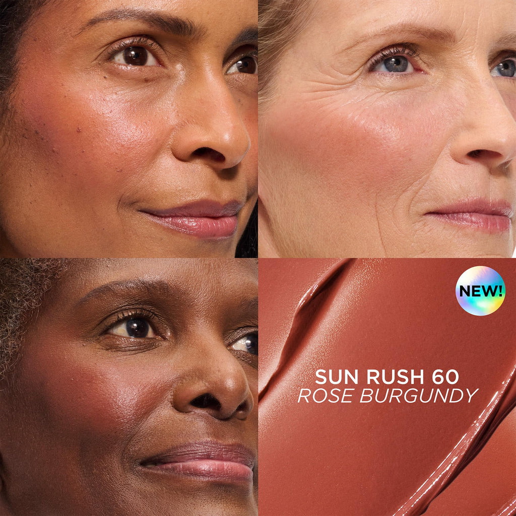 IT Cosmetics Do It All Serum Color Balm Sun Rush – Blendable Blush & Bronzer, 24HR Hydration