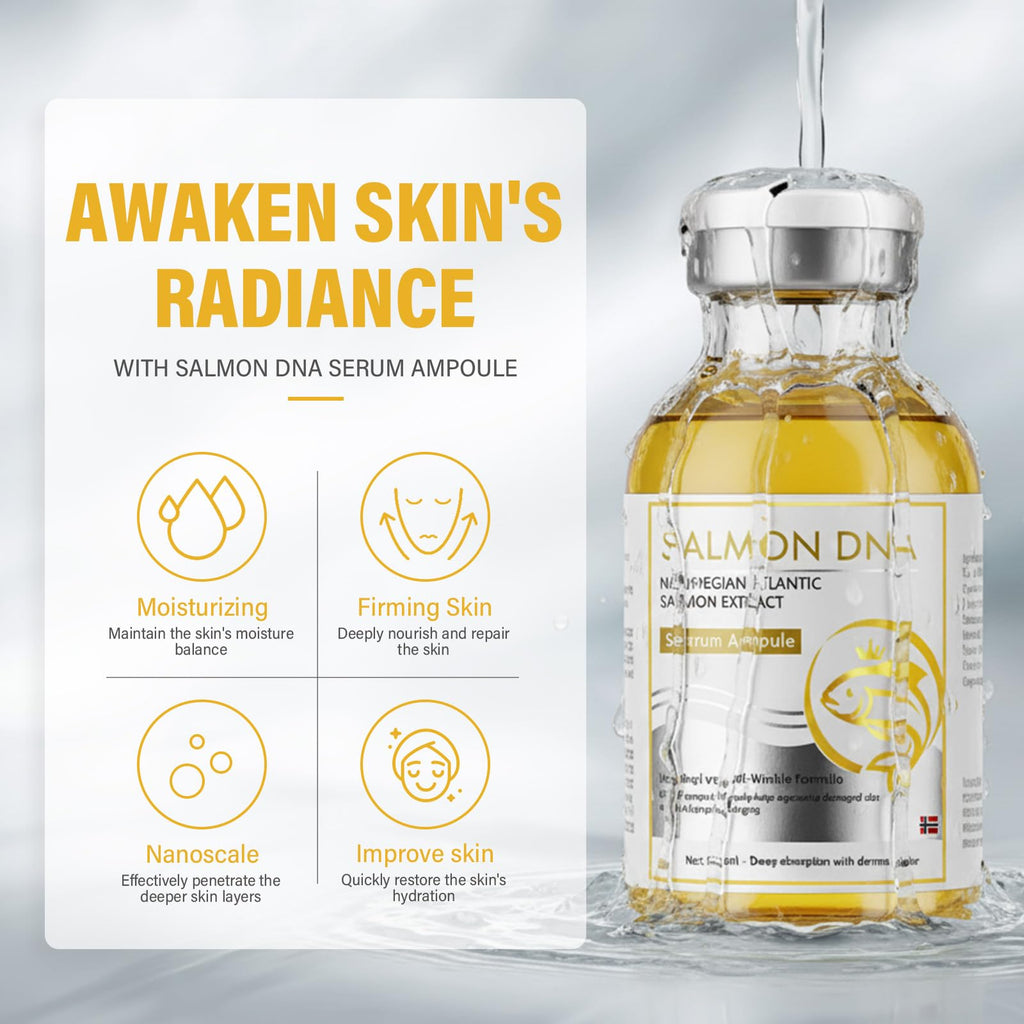 ITECFREELY Salmon DNA Serum – Microneedling Ampoule for Wrinkles & Skin Repair