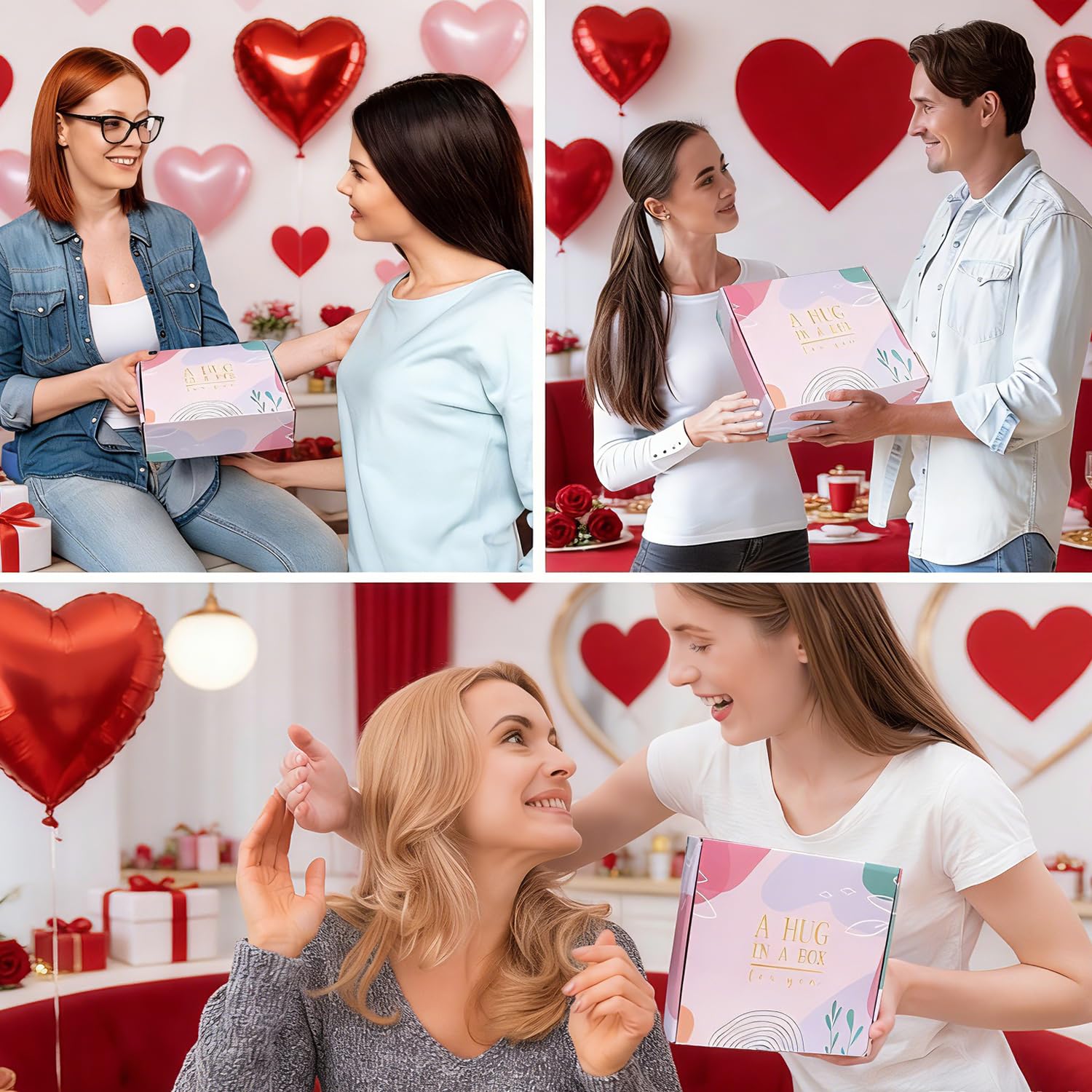 Ithmahco Valentines Day Spa Gifts for Women | Self-Care Gift Basket & Galentines Package