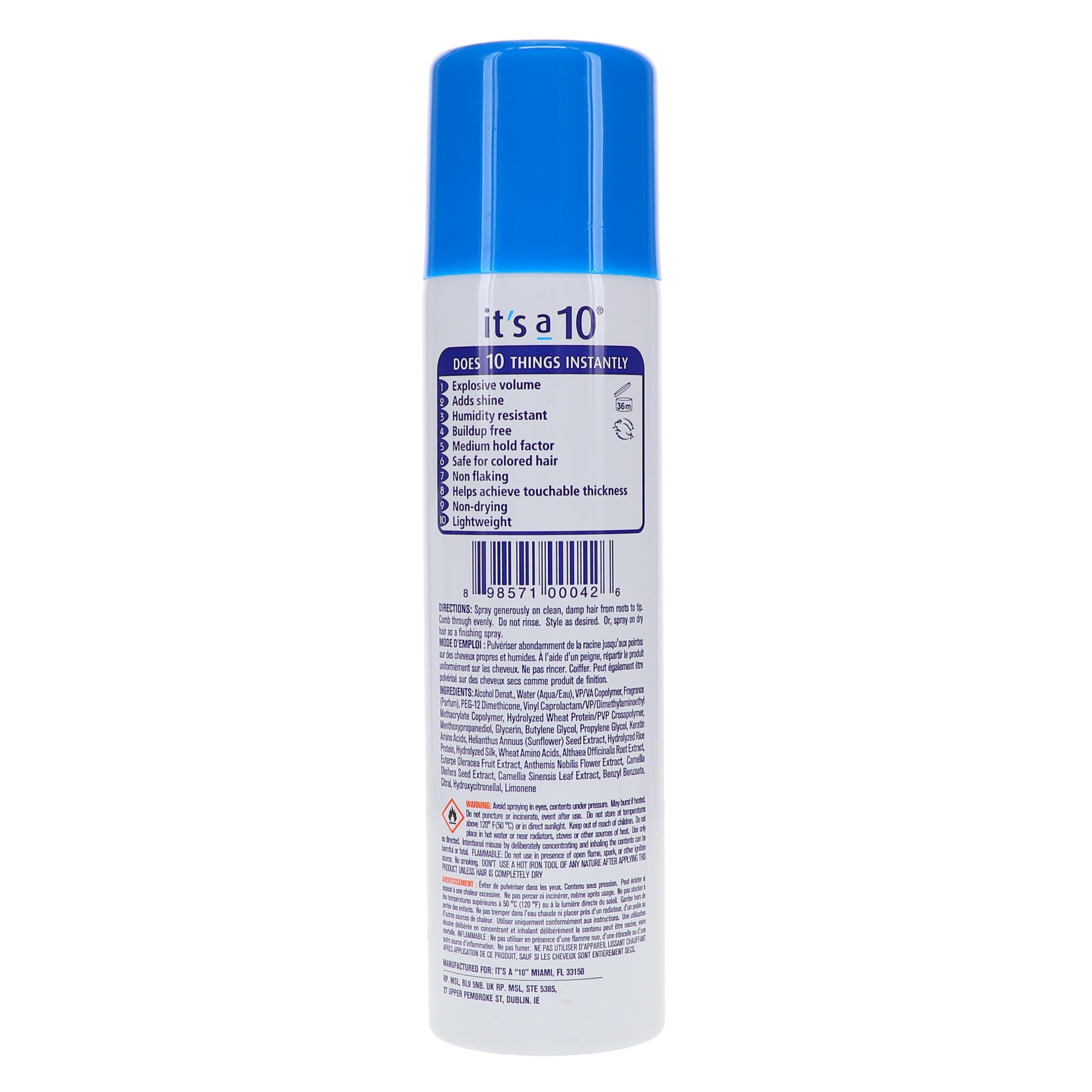 It's a 10 Haircare Miracle Blowdry Volumizer, 6 fl oz (Pack of 3)