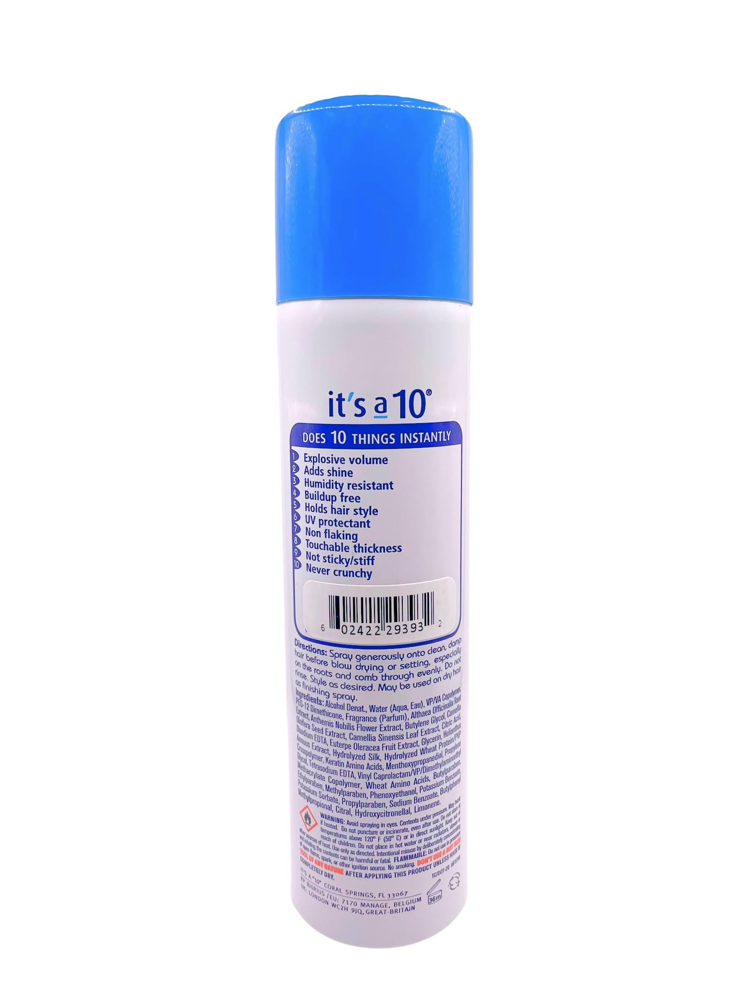 It's A 10 Miracle Blowdry Volumizer 6 Oz – Instant Body, Heat Protection & Frizz Control