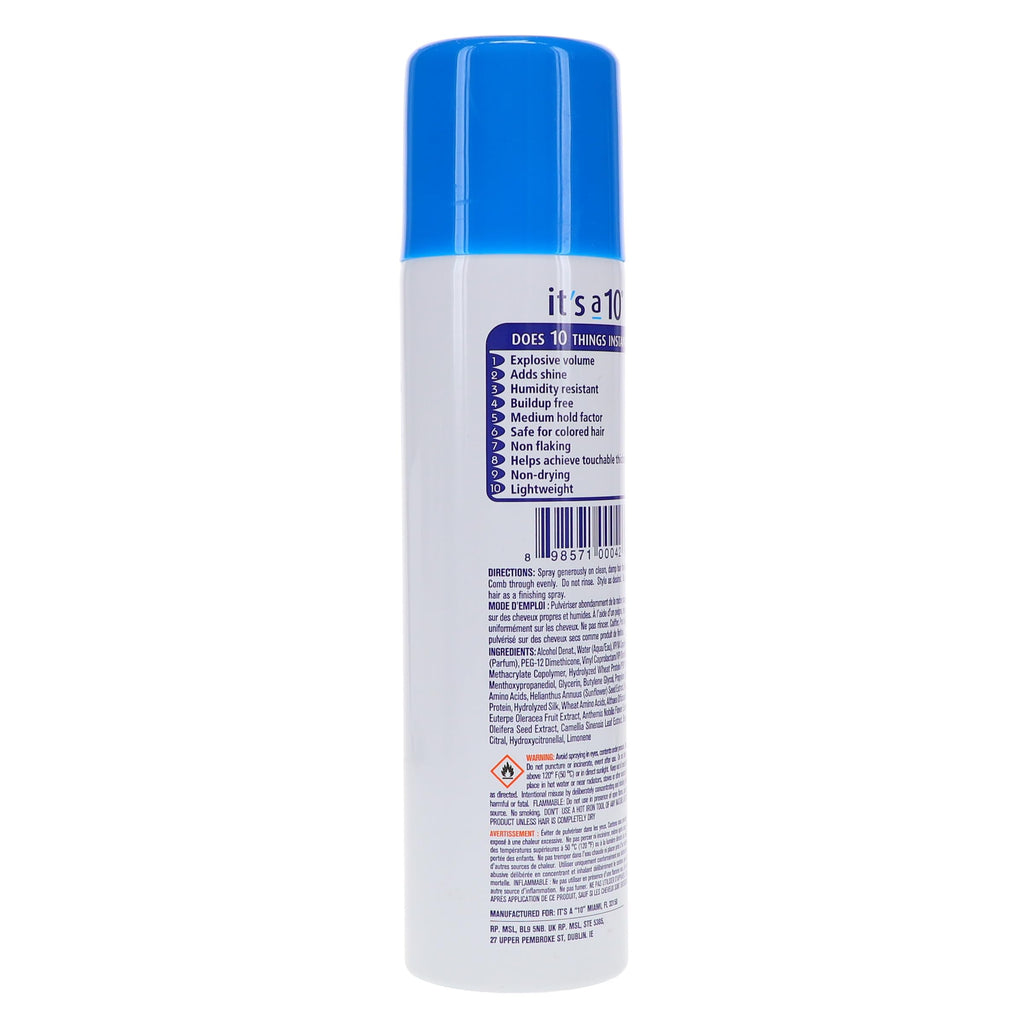 It's A 10 Miracle Blowdry Volumizer 6 Oz – Lightweight Root Lift for Volume & Shine