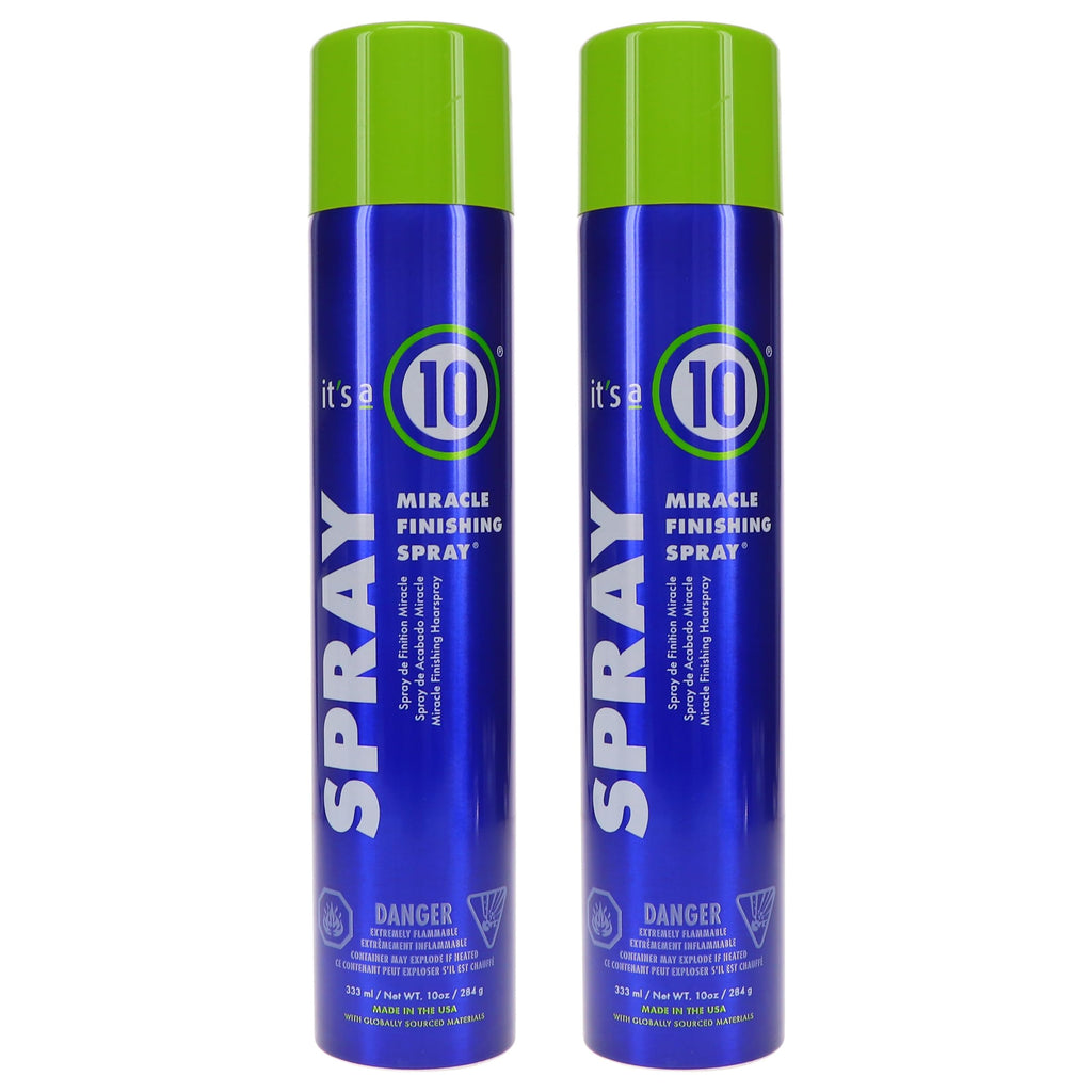 Its a 10 Miracle Finishing Spray (10oz-2 Pack) – Humidity-Resistant, Quick-Dry Finish