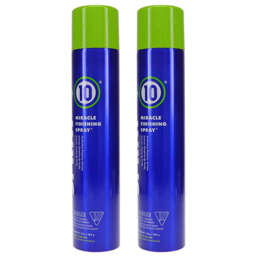 Its a 10 Miracle Finishing Spray (10oz-2 Pack) – Humidity-Resistant, Quick-Dry Finish