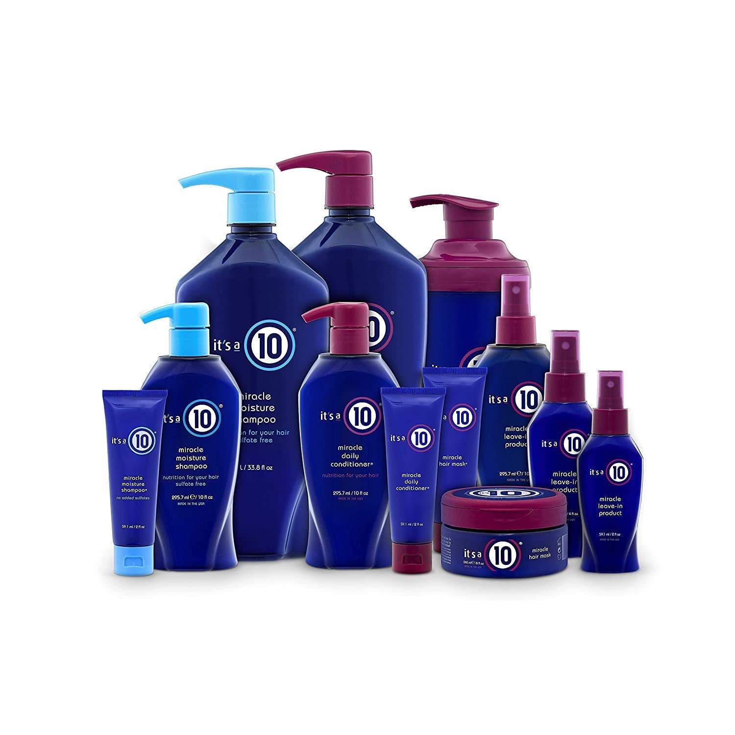 It's a 10 Miracle Hair Mask 8 oz | Deep Conditioning for Stronger, Shinier Hair