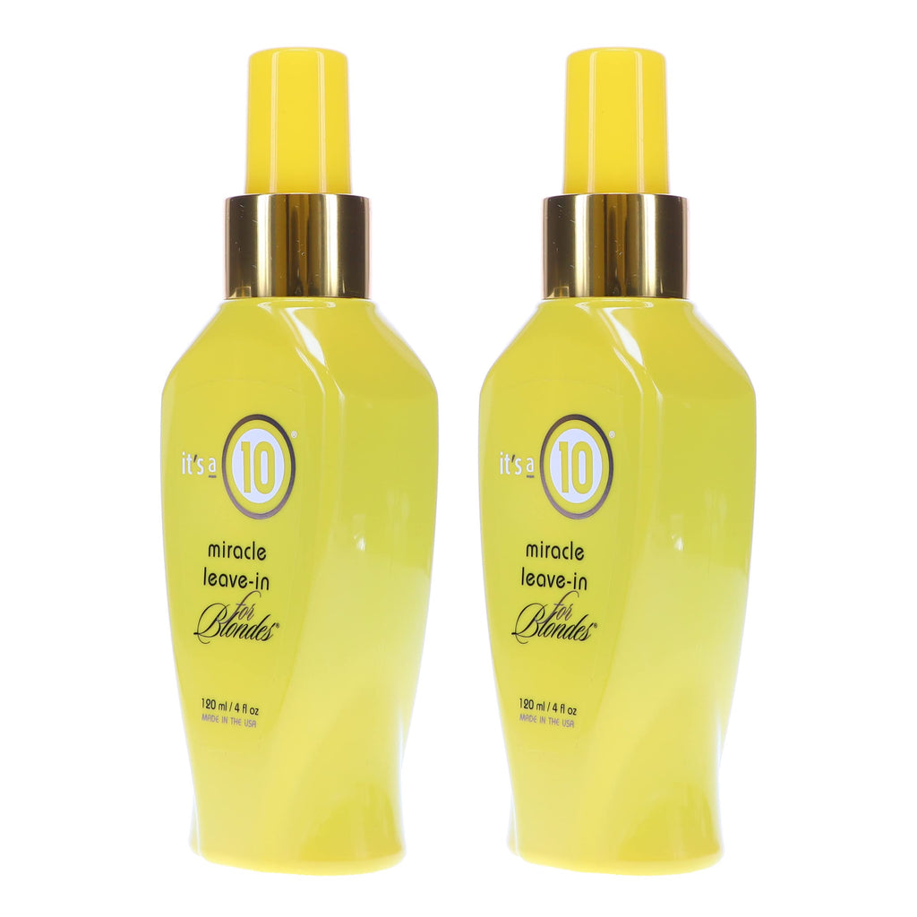 ITS A 10 Miracle Leave-In for Blondes – 4 oz (Pack of 2)