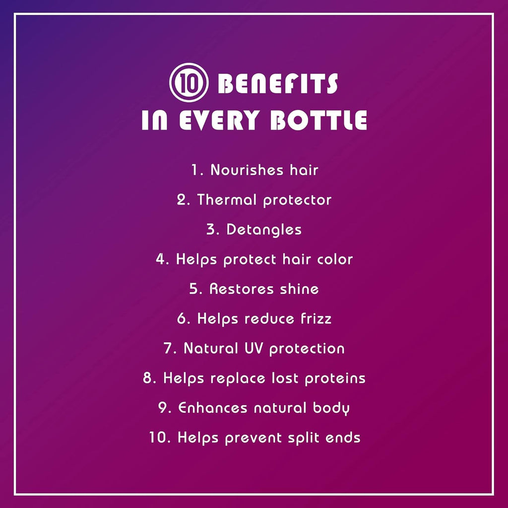It's a 10 Haircare Miracle Leave-In – 10 fl oz | Detangle, Frizz Control & UV Protection