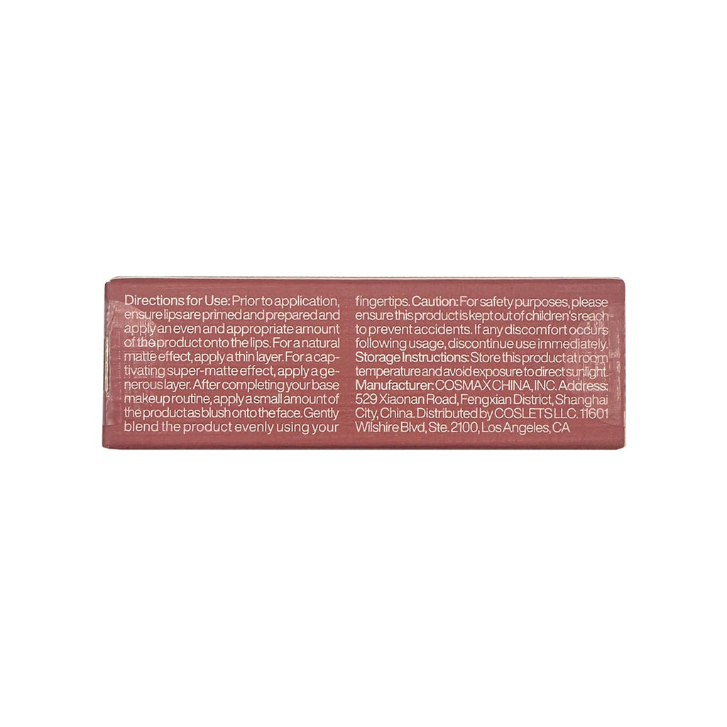 ITY Velvet Matte Lip Stain Mousse – Nude Petal Lip Tint, Conceals Lip Lines, Rich Pigment, 0.14 oz