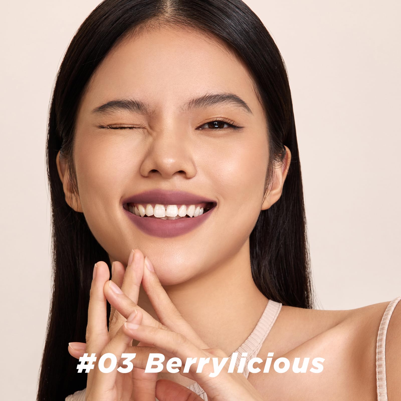 ITY Velvet Matte Lip Stain Mousse Lip Clay Berrylicious – Rich Pigment, Matte Finish, 0.14 oz