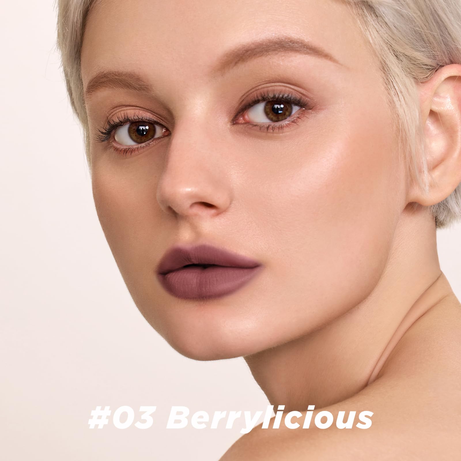 ITY Velvet Matte Lip Stain Mousse Lip Clay Berrylicious – Rich Pigment, Matte Finish, 0.14 oz