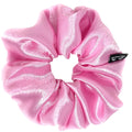 Iuptown Chic Jumbo Satin Scrunchies XL – Frizz Prevention & Sleep Hair Holder (Pink)