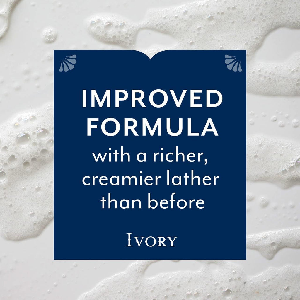 Ivory Scented Body Wash with Aloe, 21 oz (Pack of 6)