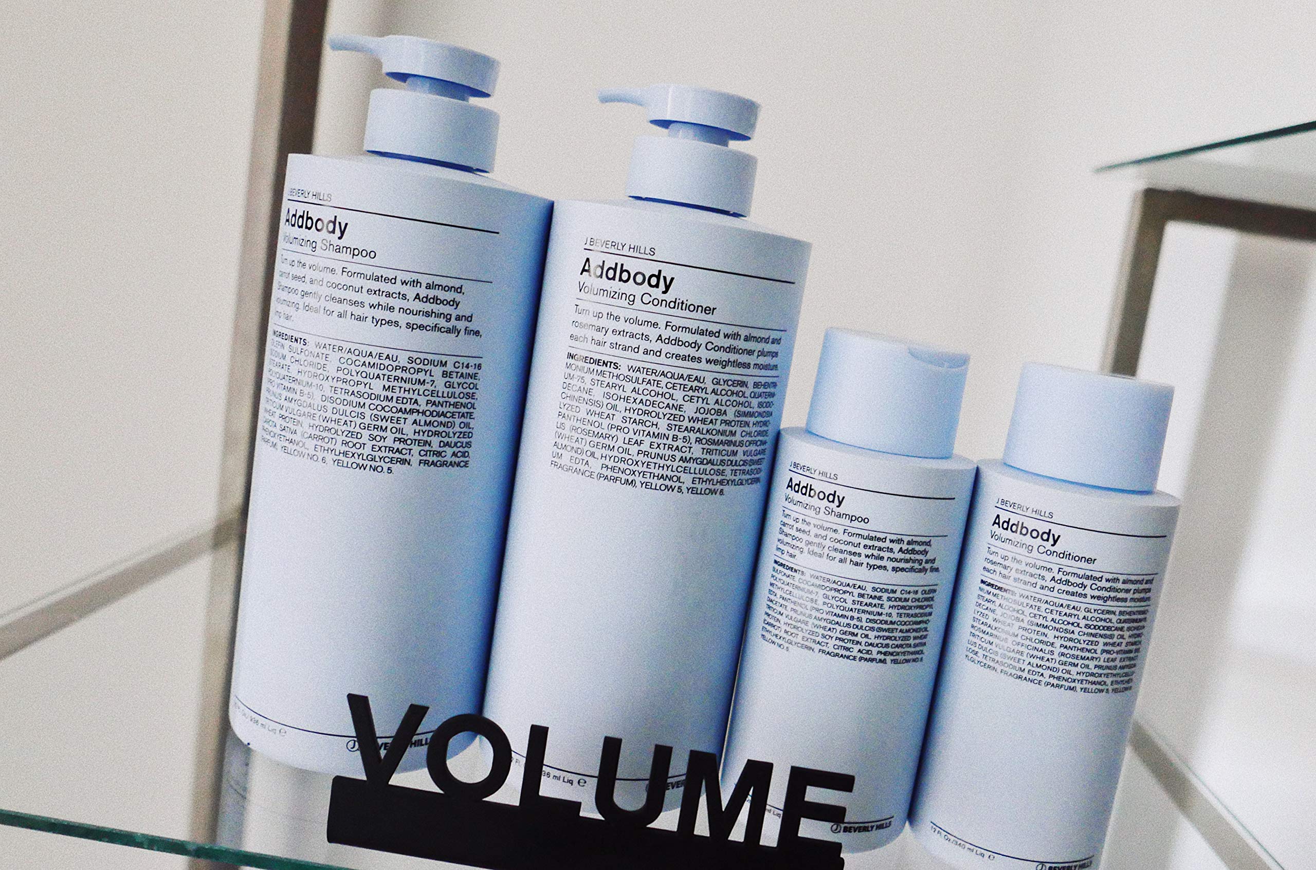 J Beverly Hills Blue Addbody Volumizing Shampoo with Vitamin E Oil – 12 oz