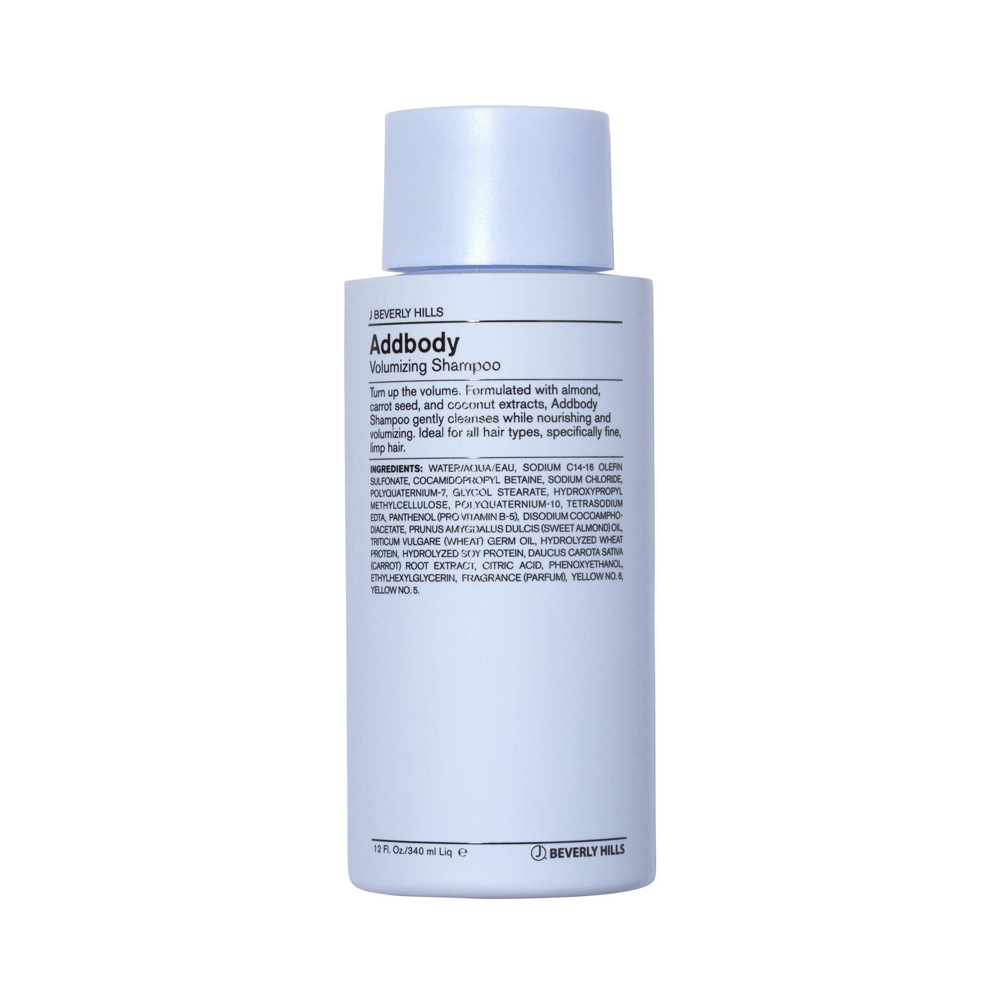 J Beverly Hills Blue Addbody Volumizing Shampoo with Vitamin E Oil – 12 oz