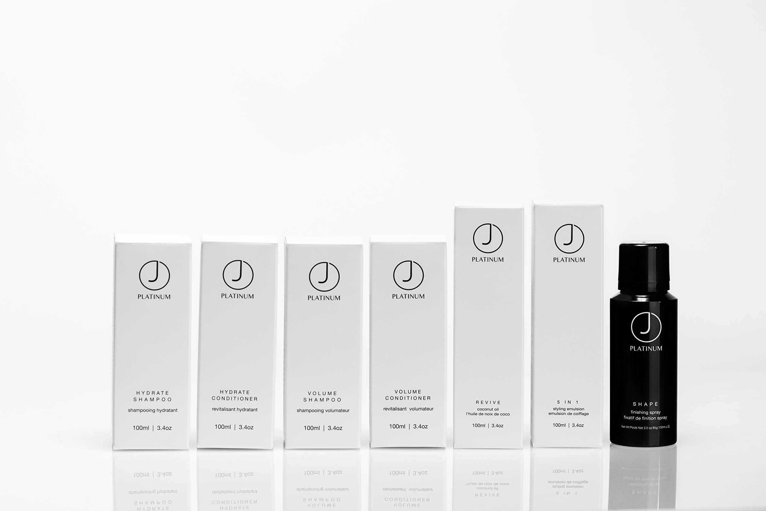 J Beverly Hills Platinum Hydrate Conditioner with Vitamin B5 to Help Prevent Hair Loss, 3.4 oz