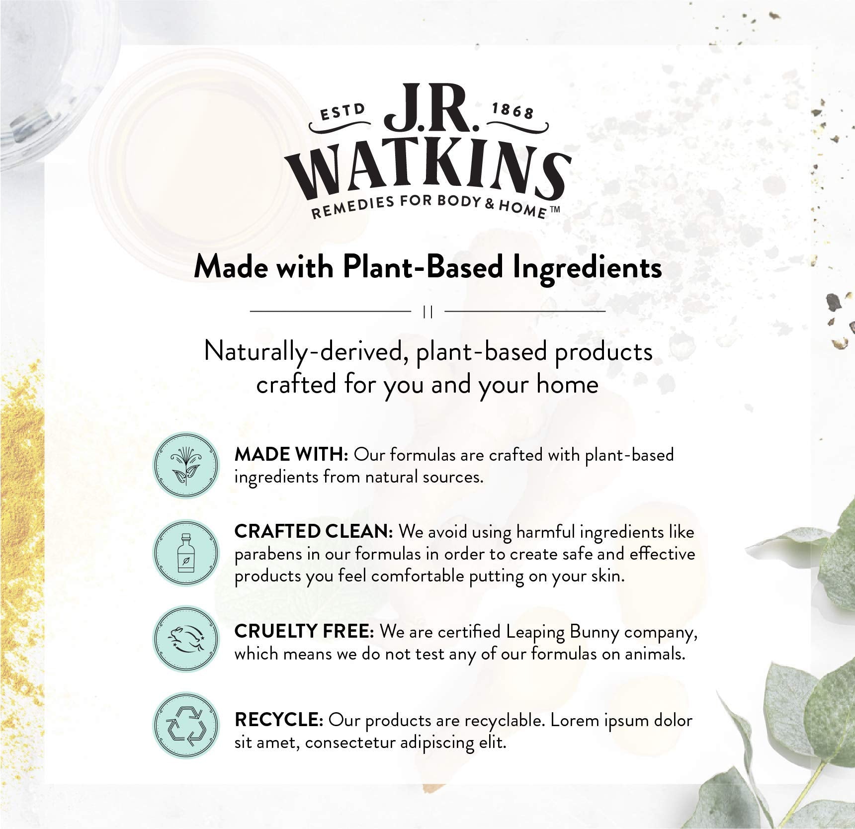 J.R. Watkins Coconut Milk and Honey Daily Moisturizing Lotion – 18 oz