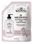 J.R. Watkins Rosewater Liquid Hand Soap Refill Pouch – 1 L