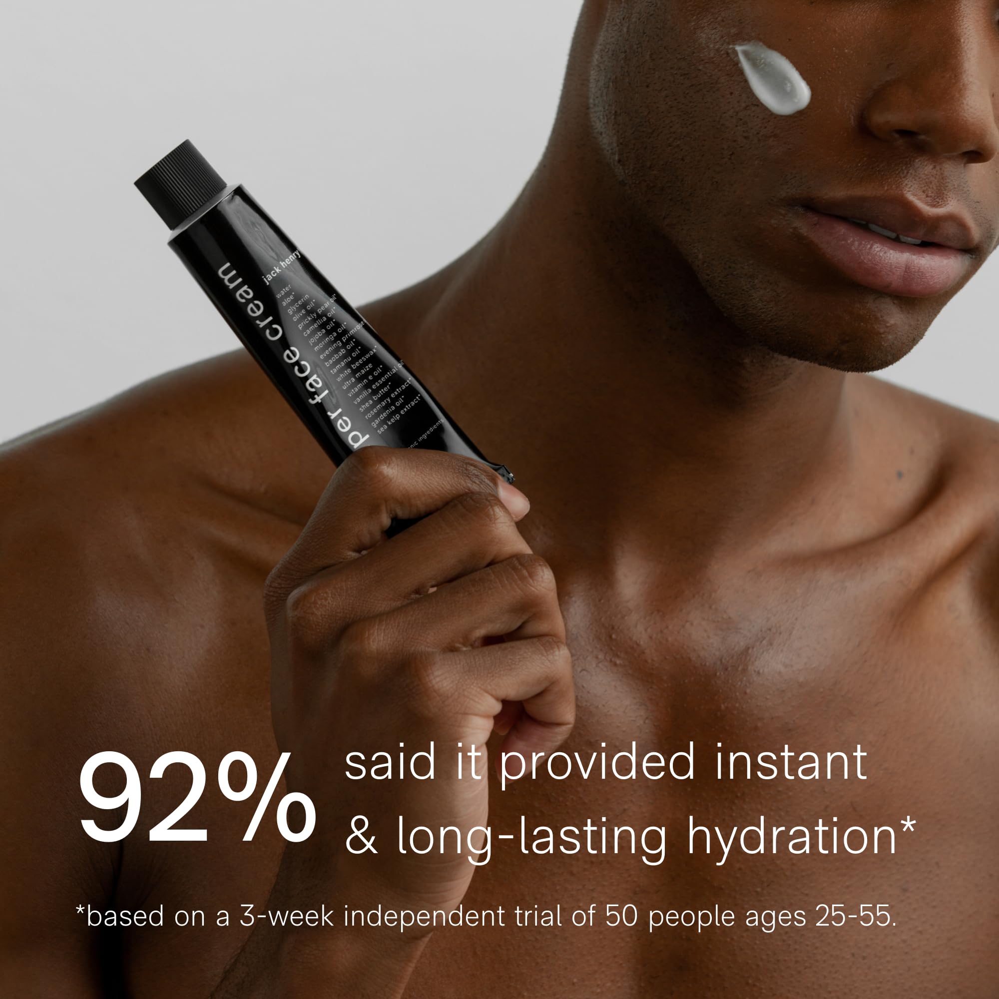 Jack Henry Super Face Cream - Lightweight Hydrating Moisturizer for All Skin Types