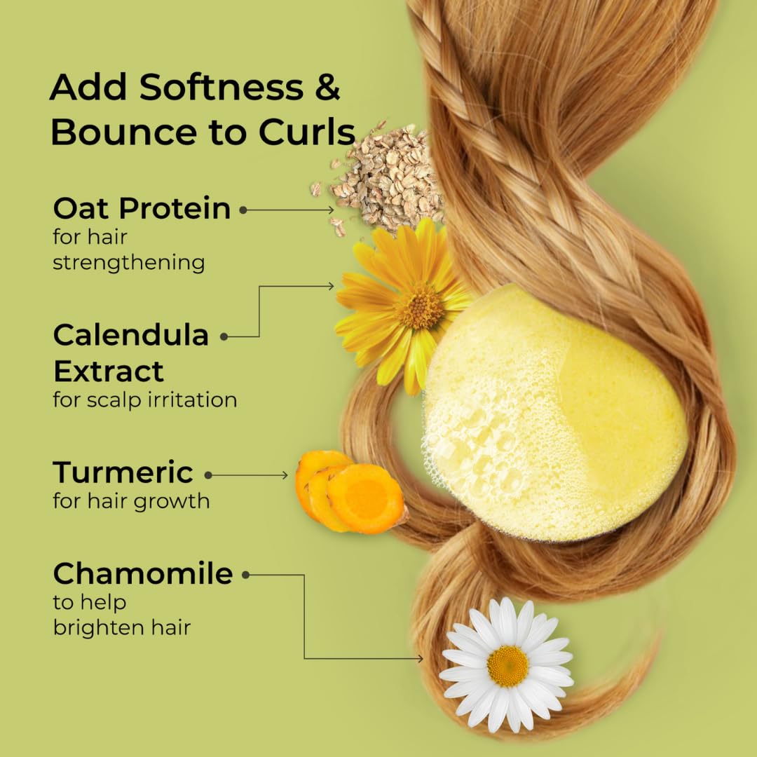 Jack59 All Natural Shampoo & Conditioner Set for Thick Curly Hair – Citrus Shine
