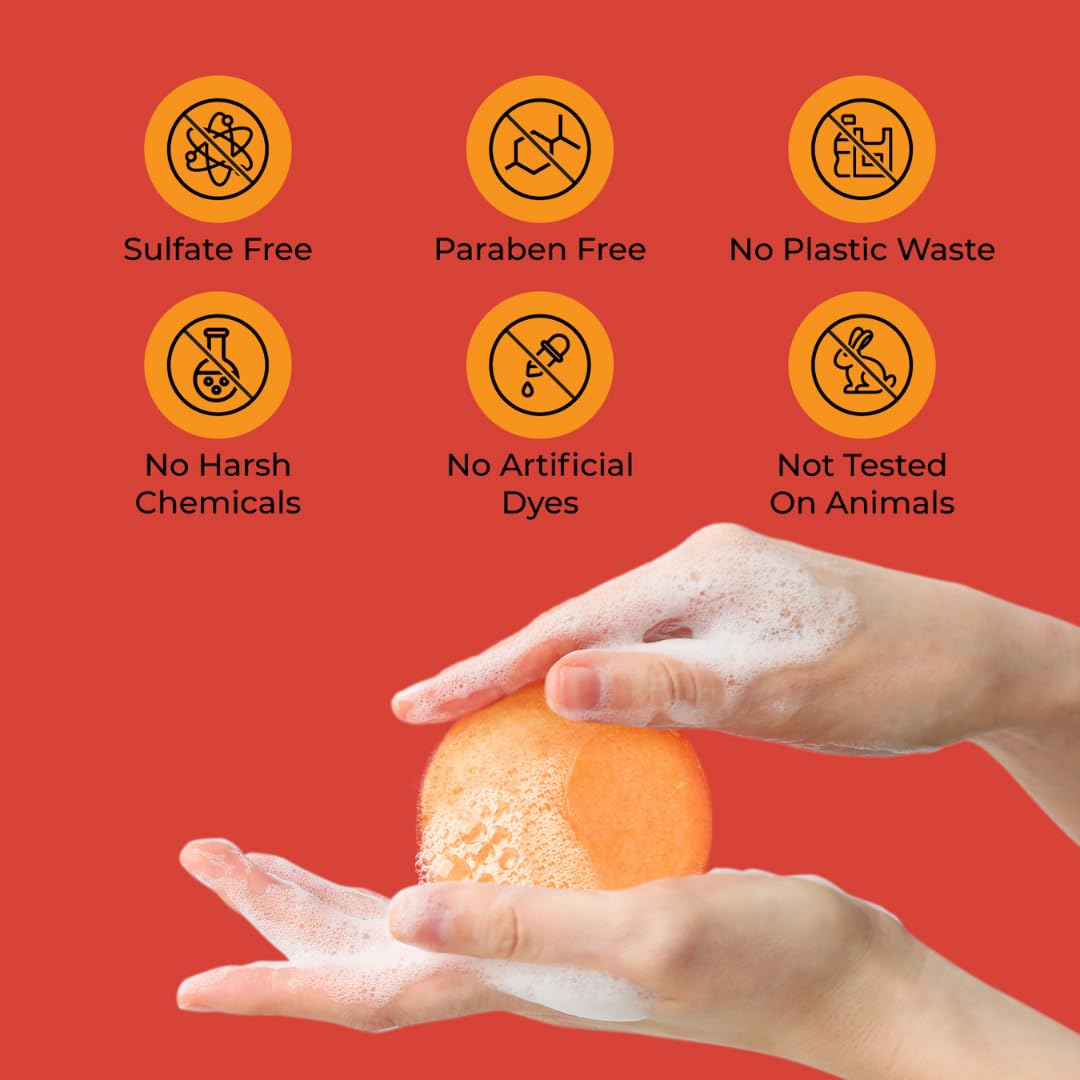 Jack59 All Natural Kids Shampoo & Conditioner Bar Set — Dreams Orange Creamsicle