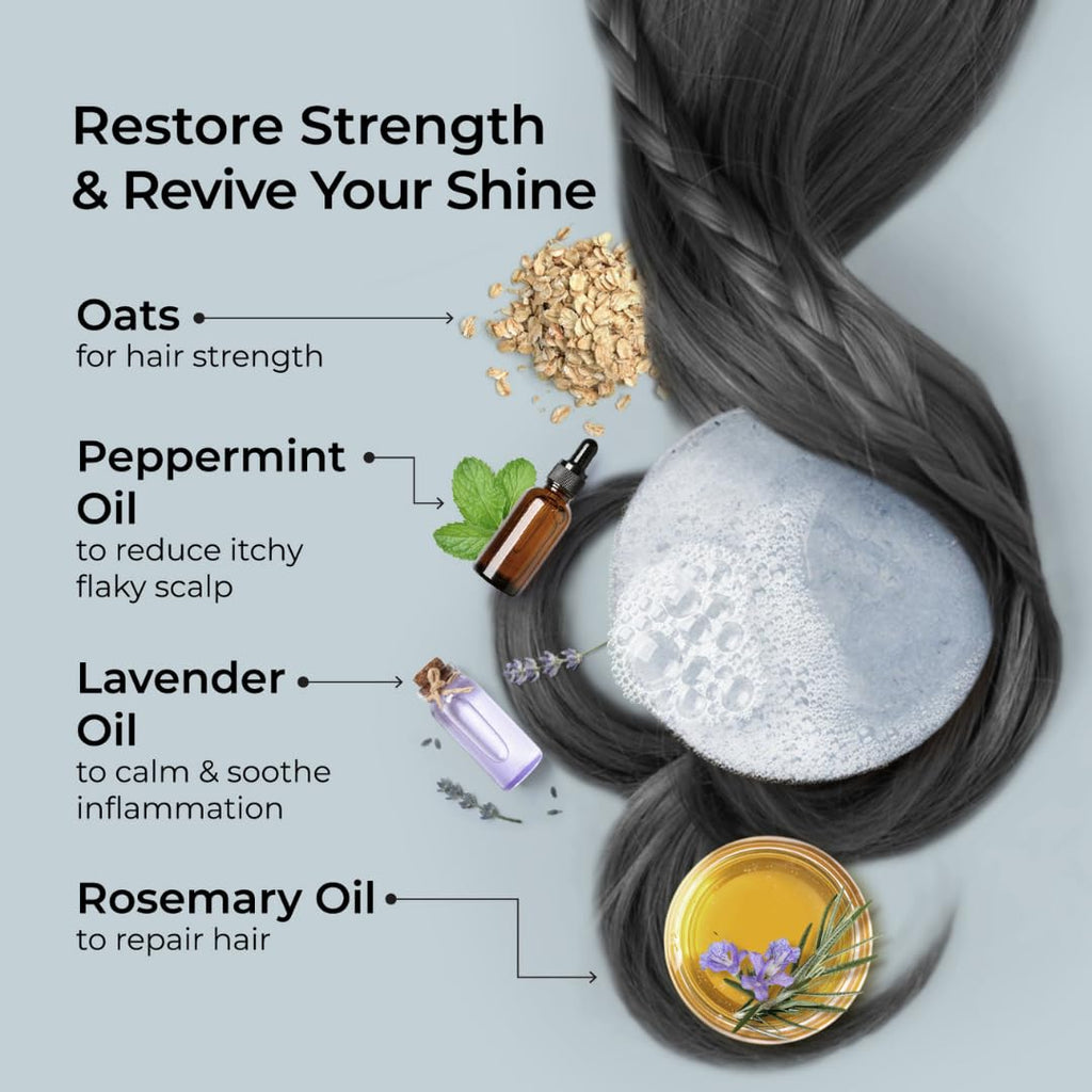 Jack59 Vitality: All Natural Bar Shampoo & Conditioner for Oily Hair – Travel Pack (3 oz & 2 oz)