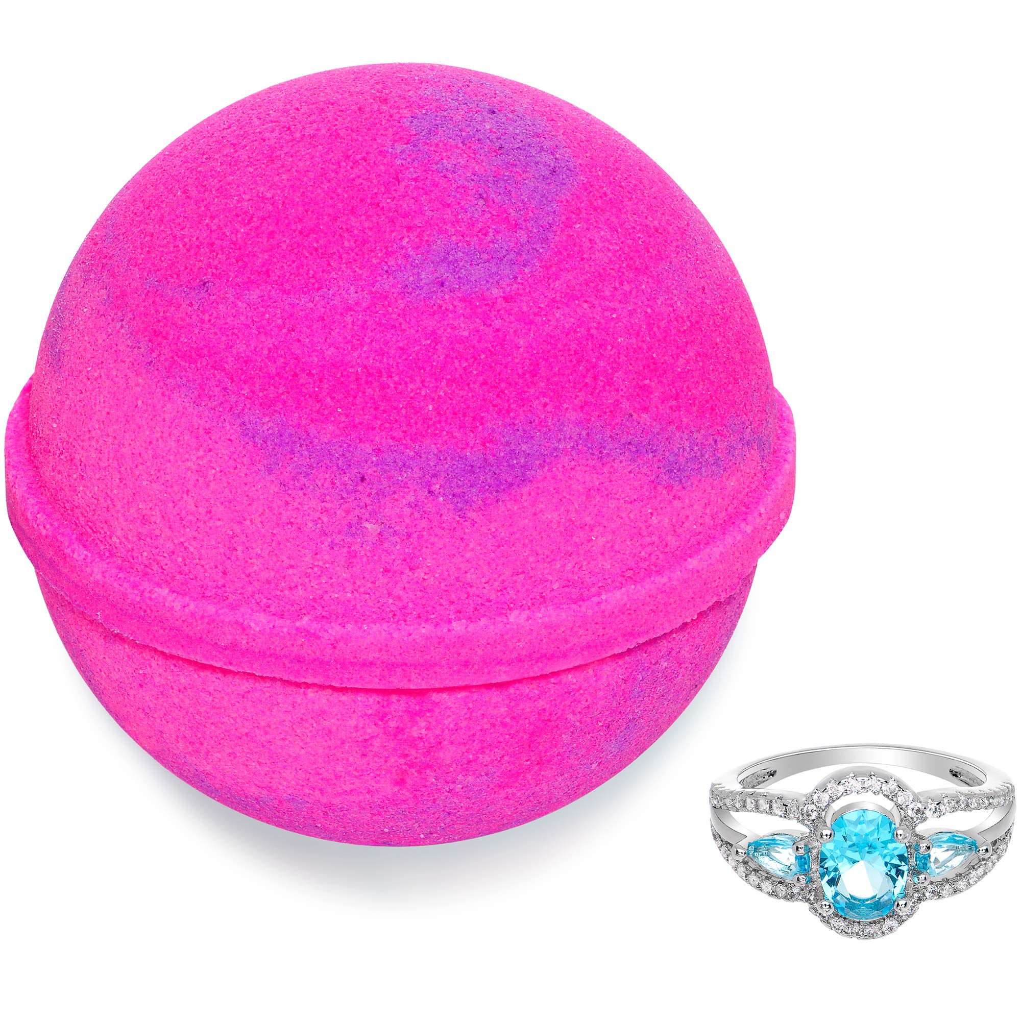 Jackpot Candles Love Potion Bath Bomb – Extra Large 10 oz, Ring Inside, Made in USA