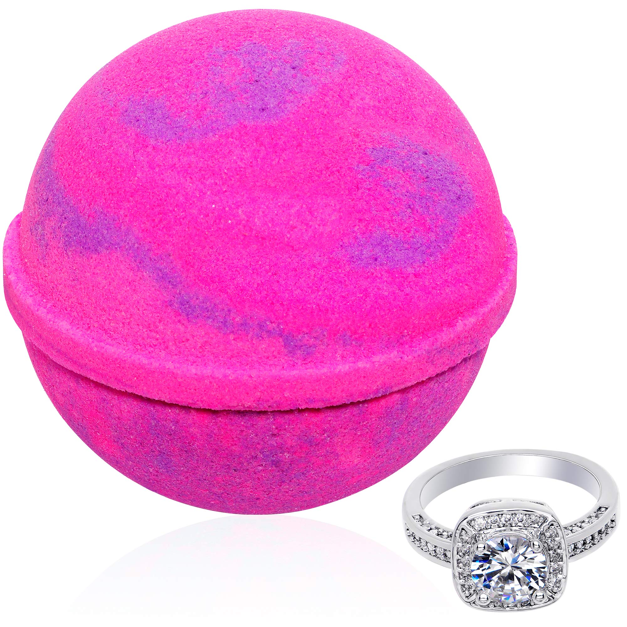 Jackpot Candles Love Potion Bath Bomb – Extra Large 10 oz, Ring Inside, Made in USA
