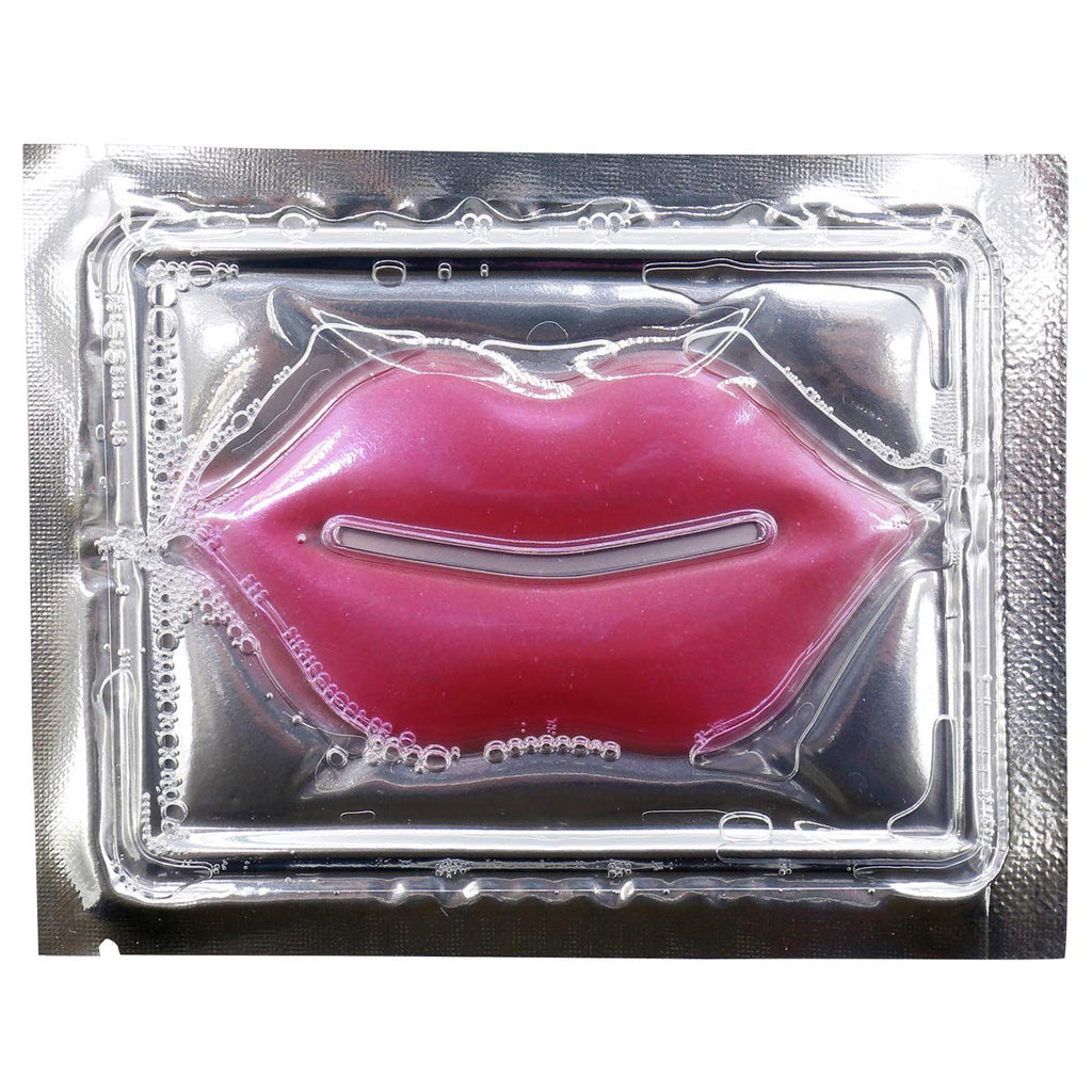 Jakuva 30PCS Collagen Lip Masks – Rose Pink Hydration & Overnight Nourishment
