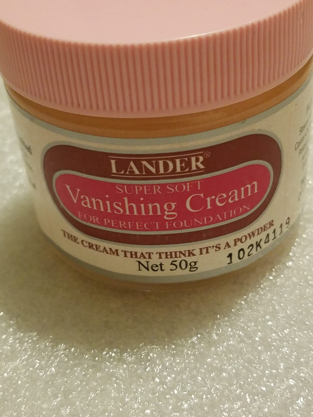 Jamaican Lander Vanishing Cream – Ultra-Soft Foundation Alternative 50g (Pack of 1)