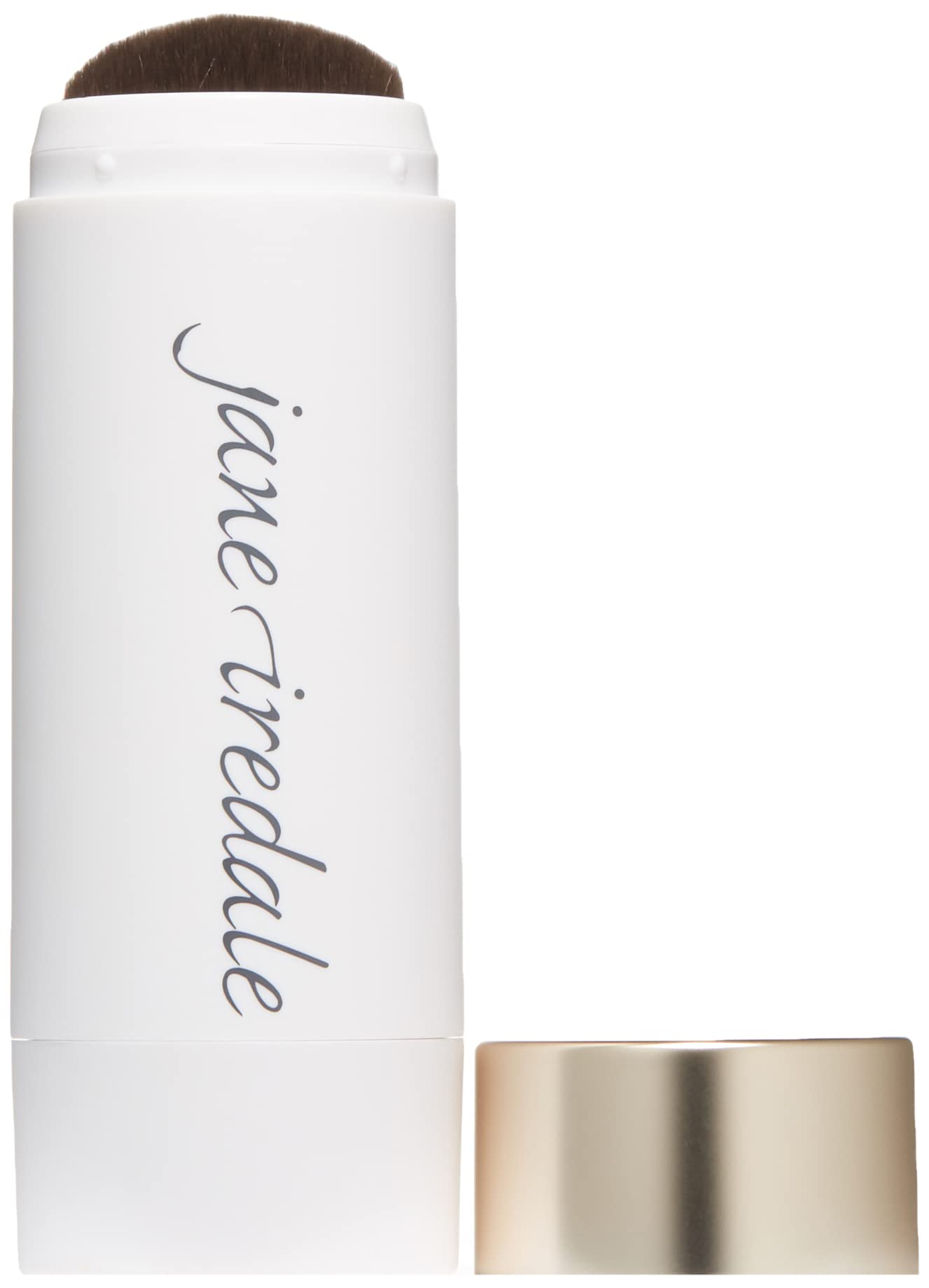 Jane Iredale Amazing Base Refillable Brush – Latte, 0.18 oz | Mineral Foundation with SPF