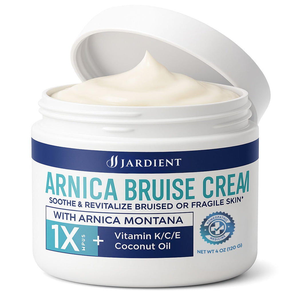 Jardient Arnica Bruise Cream Extra-Strength – Fast-Acting for Bruises on Thin Skin (4 oz)