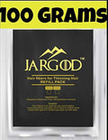 JARGOD 100 Gram Hair Building Fibers – Refills for Your Fiber Bottle (Medium Brown)