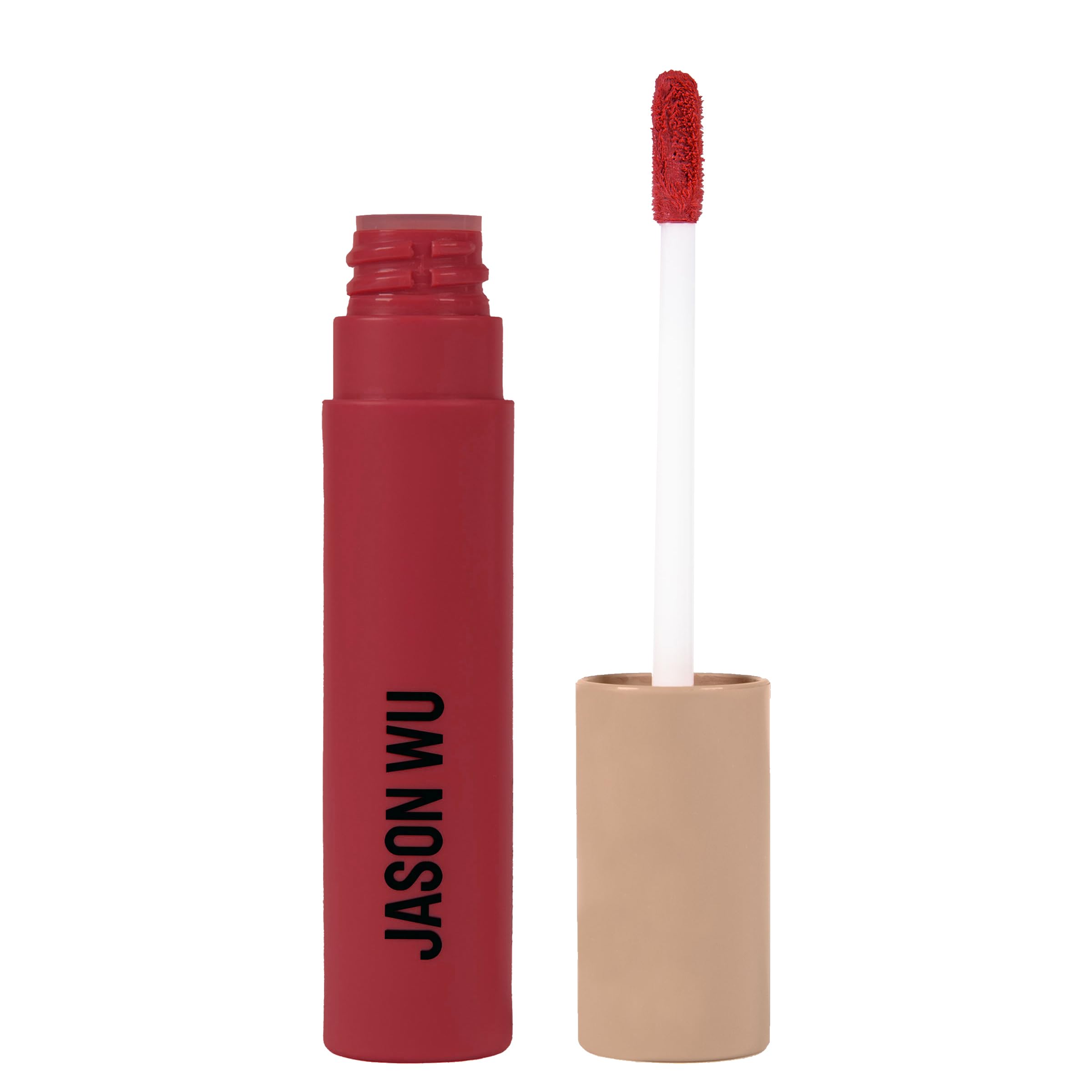 Jason Wu Beauty Honey Fluff Lip Cream Ginger Red – Lightweight Matte Lip Color 0.13 oz