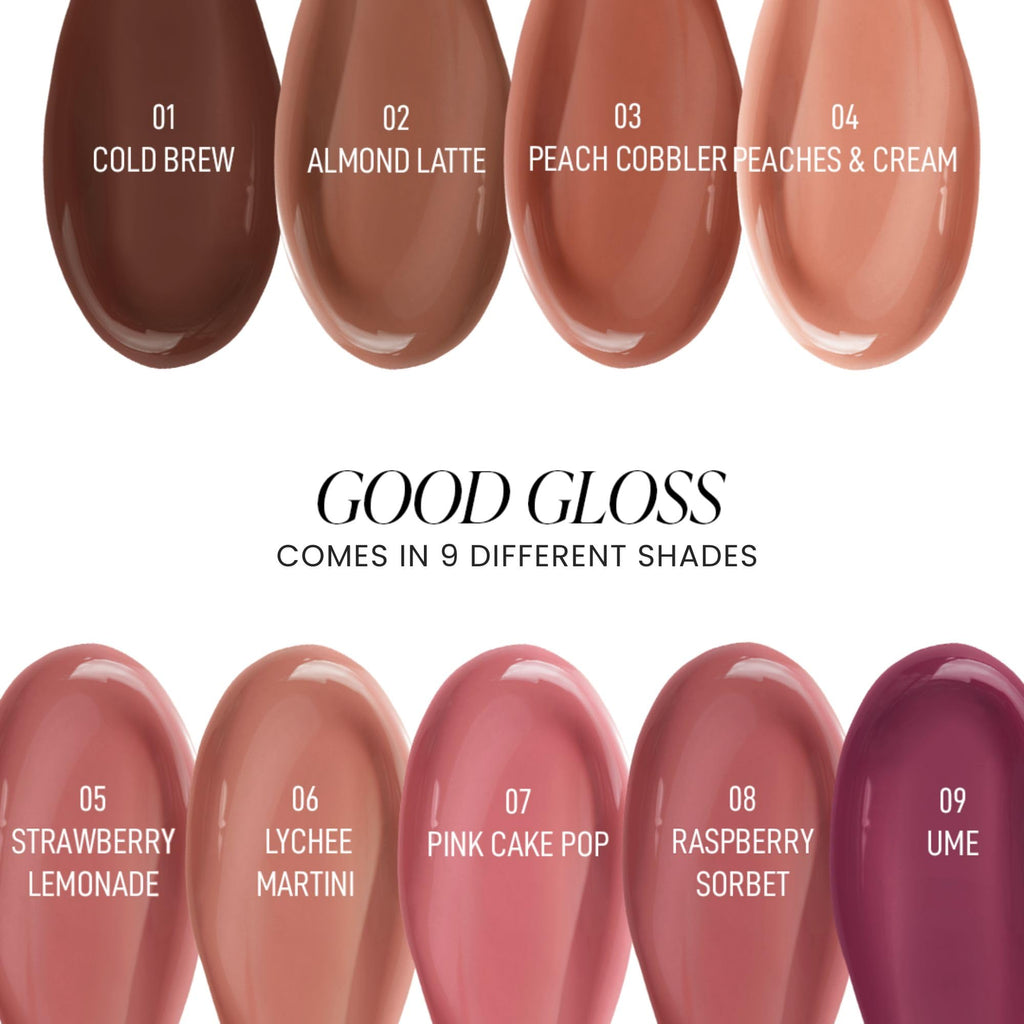 Jason Wu Good Gloss GG08 Raspberry Sorbet – Hydrating Non-Sticky Lip Gloss