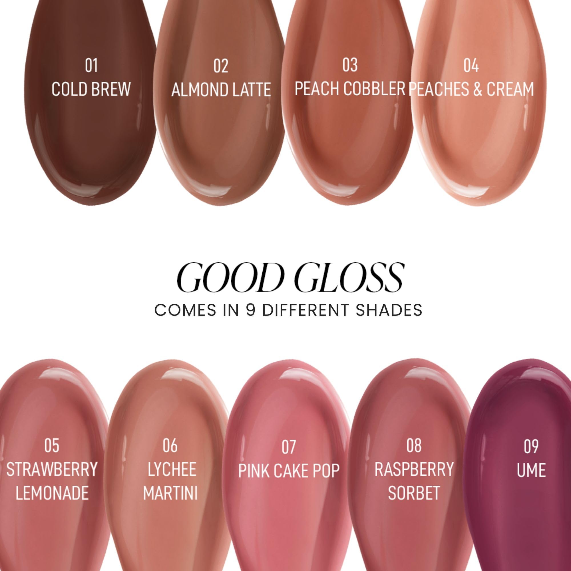 Jason Wu Good Gloss GG08 Raspberry Sorbet – Hydrating Non-Sticky Lip Gloss