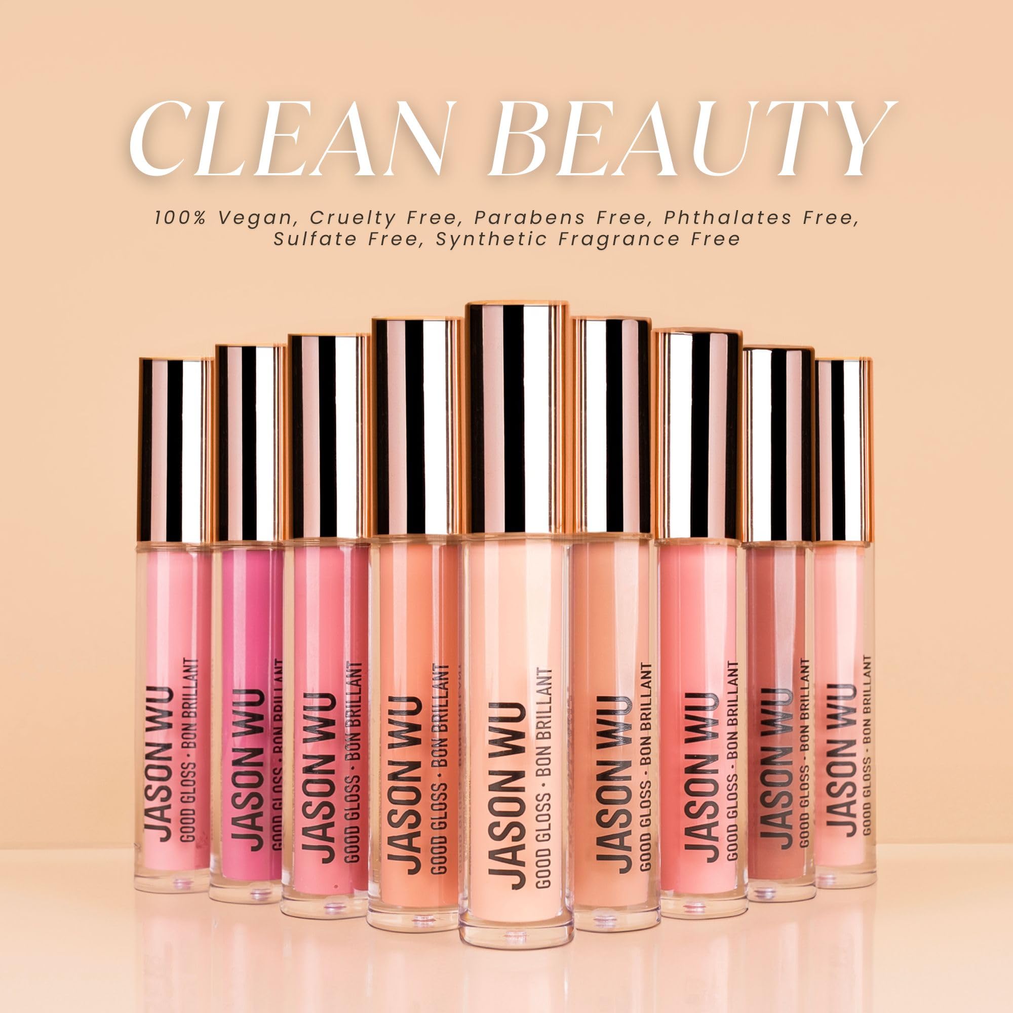 Jason Wu Good Gloss GG08 Raspberry Sorbet – Hydrating Non-Sticky Lip Gloss