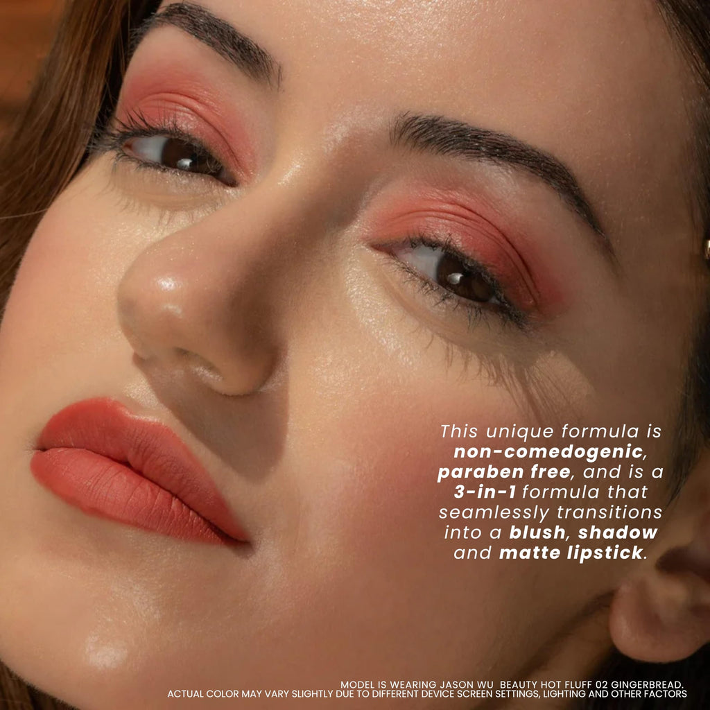 Jason Wu Beauty Hot Fluff Modern Matte Lipstick 3-in-1 (Gingerbread) 3.8g
