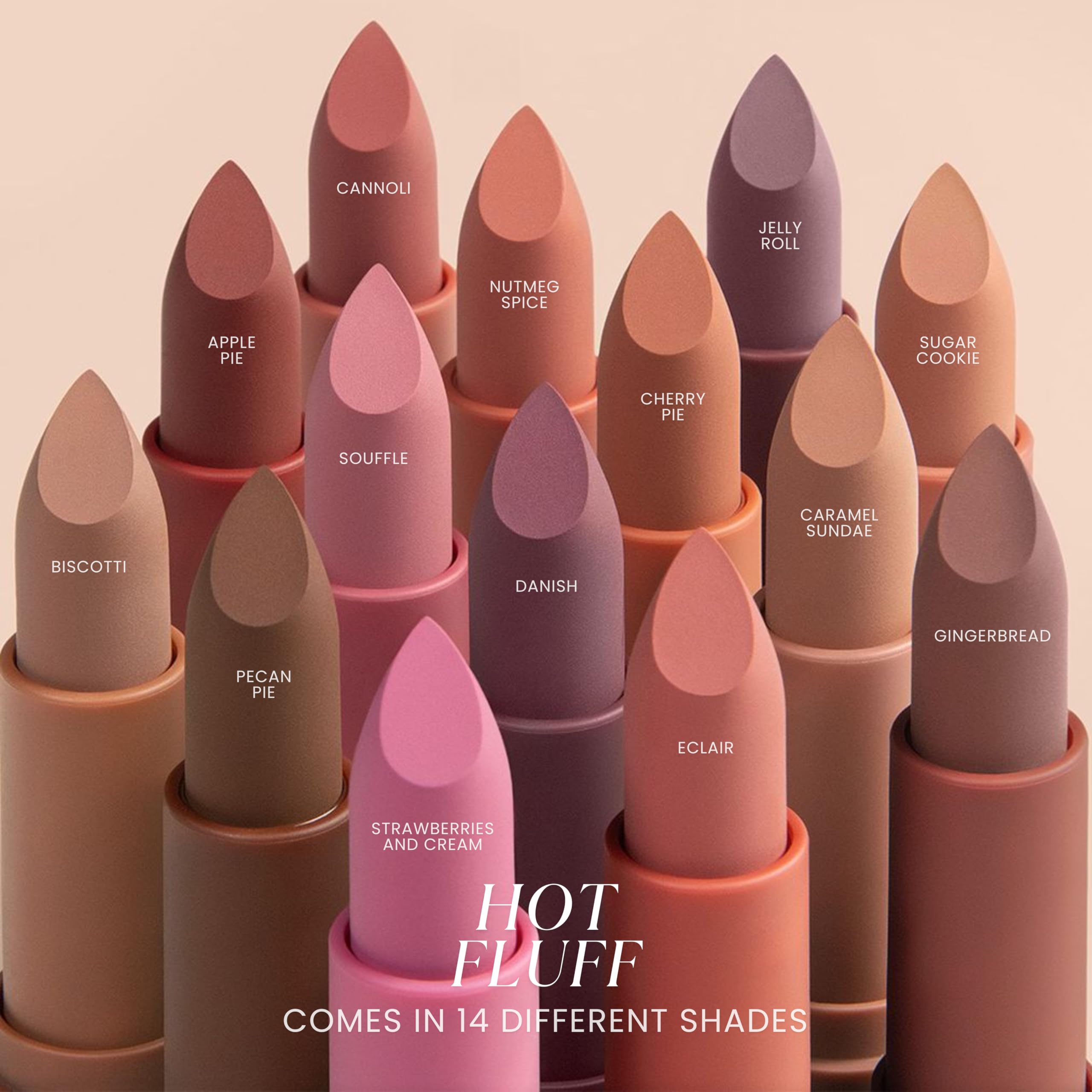 Jason Wu Beauty Hot Fluff Modern Matte Lipstick – 3-in-1 Lipstick, Blush & Shadow, 3.8g