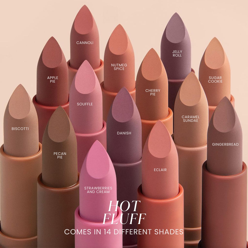 Jason Wu Beauty Hot Fluff Modern Matte Lipstick – 3-in-1 Lipstick, Blush & Shadow (Souffle) 3.8g