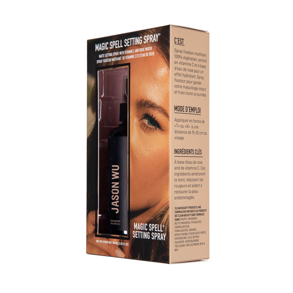 Jason Wu Magic Matte Setting Spray – Hydrating Matte Finish, Vitamin C & Rose Water, 105ml