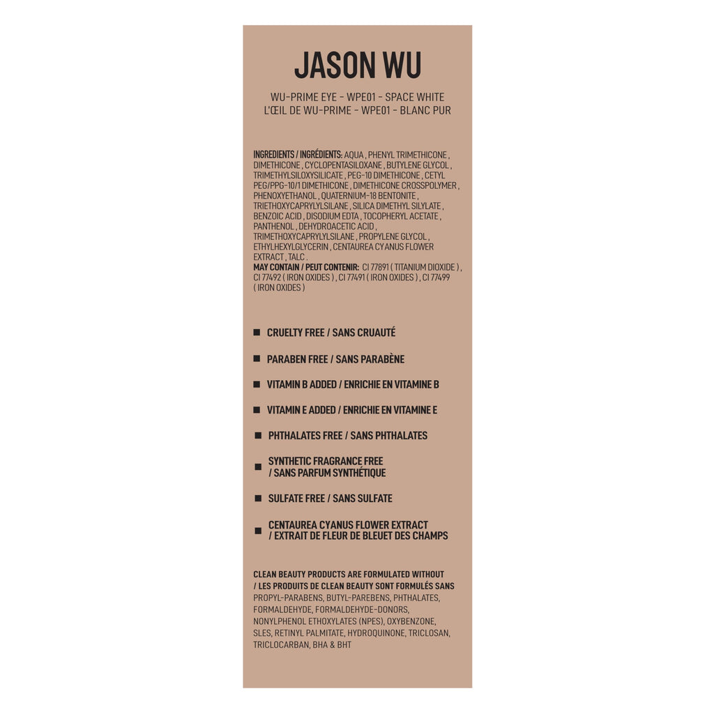 Jason Wu Wu Prime Eye - Full-Pigment Eyeshadow Base (9.9ml) Space White